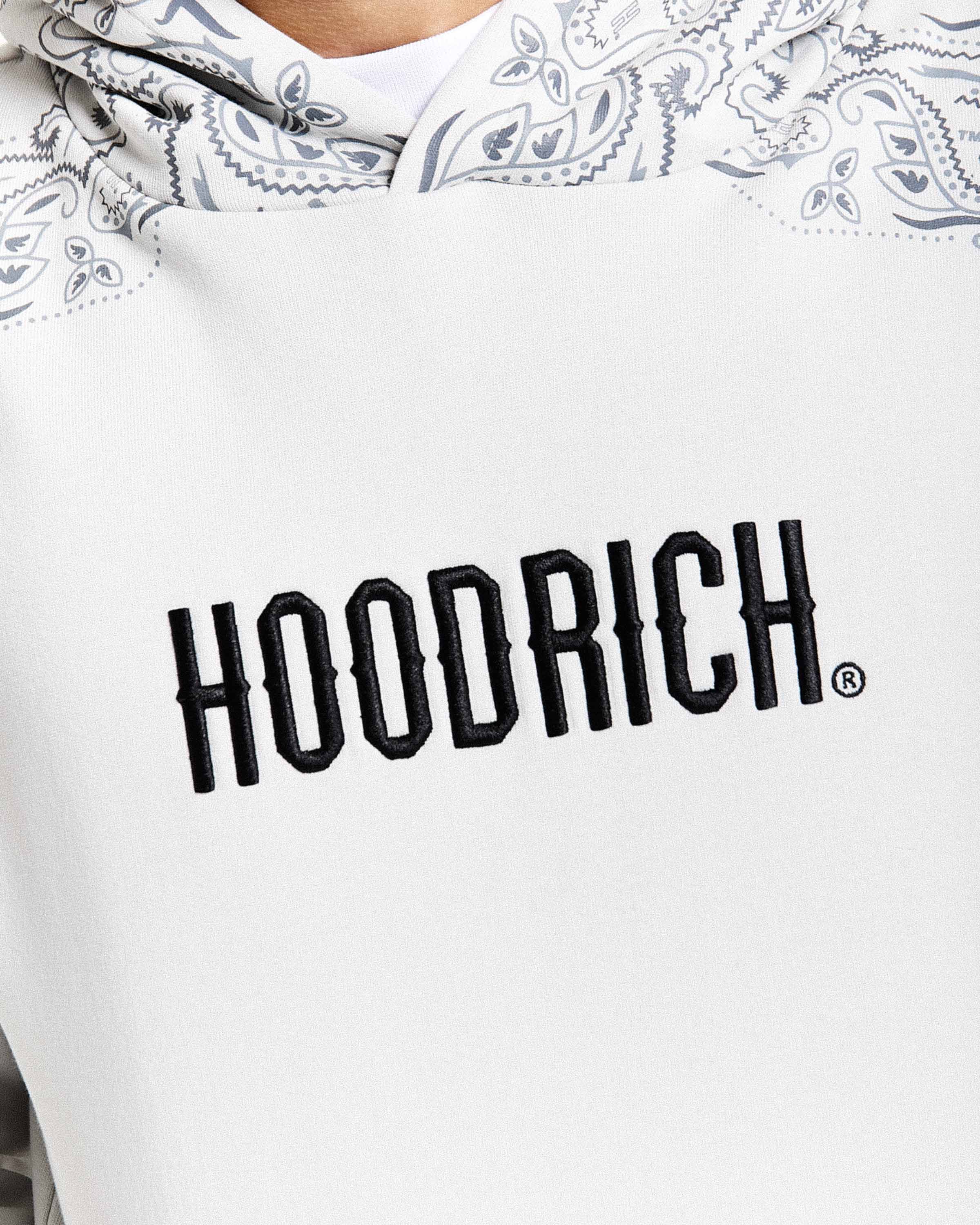 Motif Hoodie - Light Grey/Black - Image 6