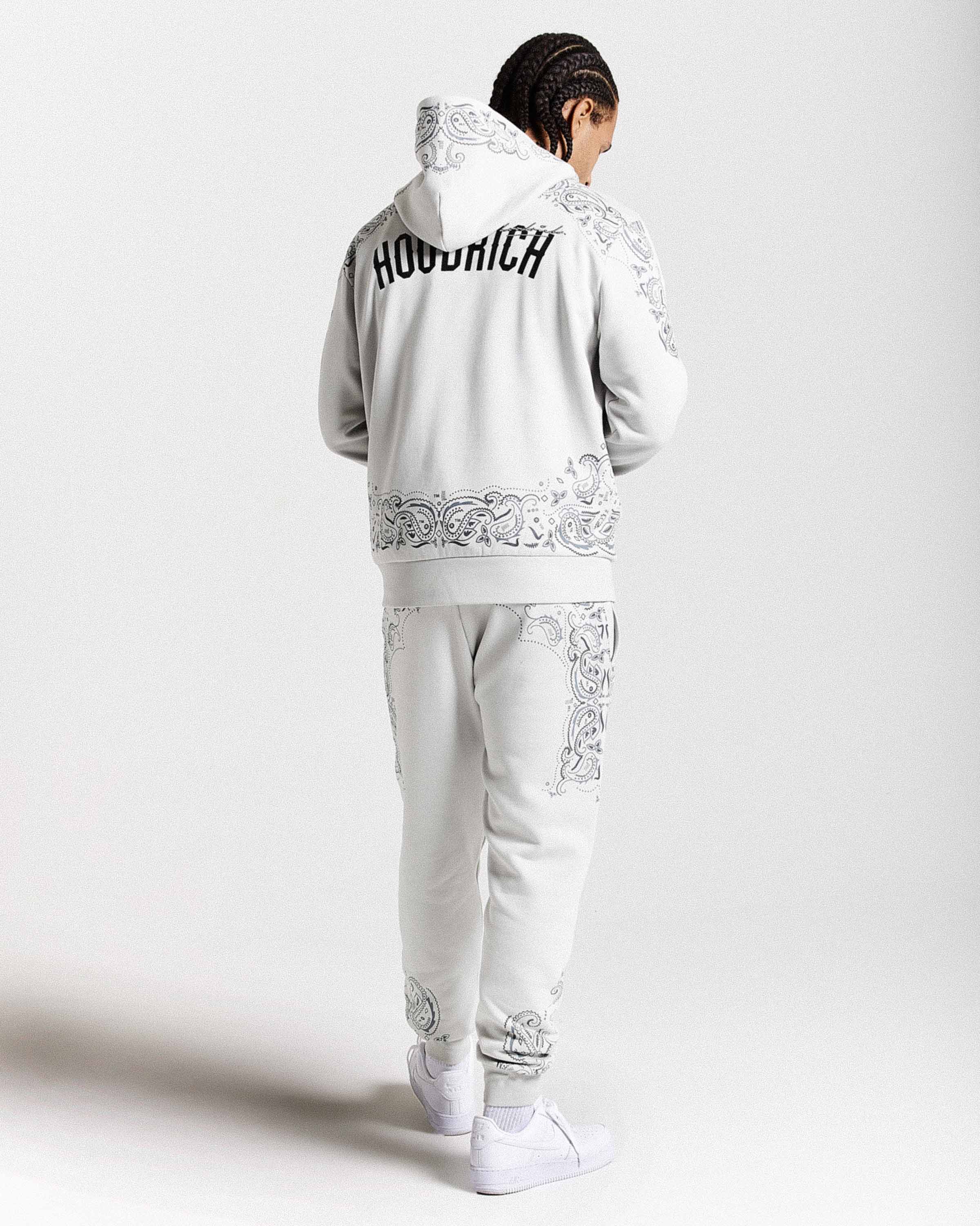 Motif Joggers - Light Grey/Black - Image 3