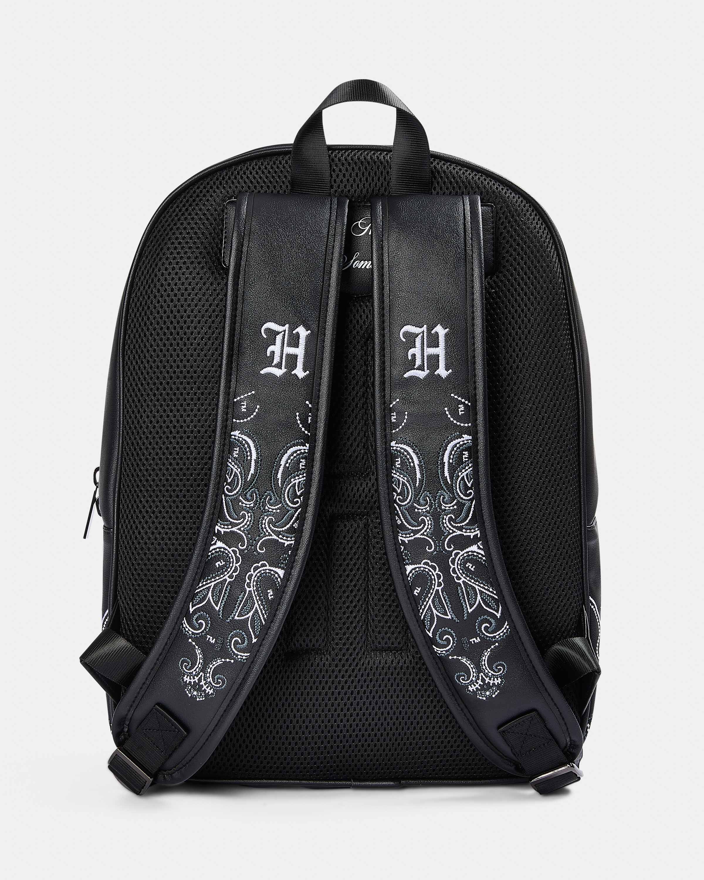 Motif Backpack - Black/White - Image 7