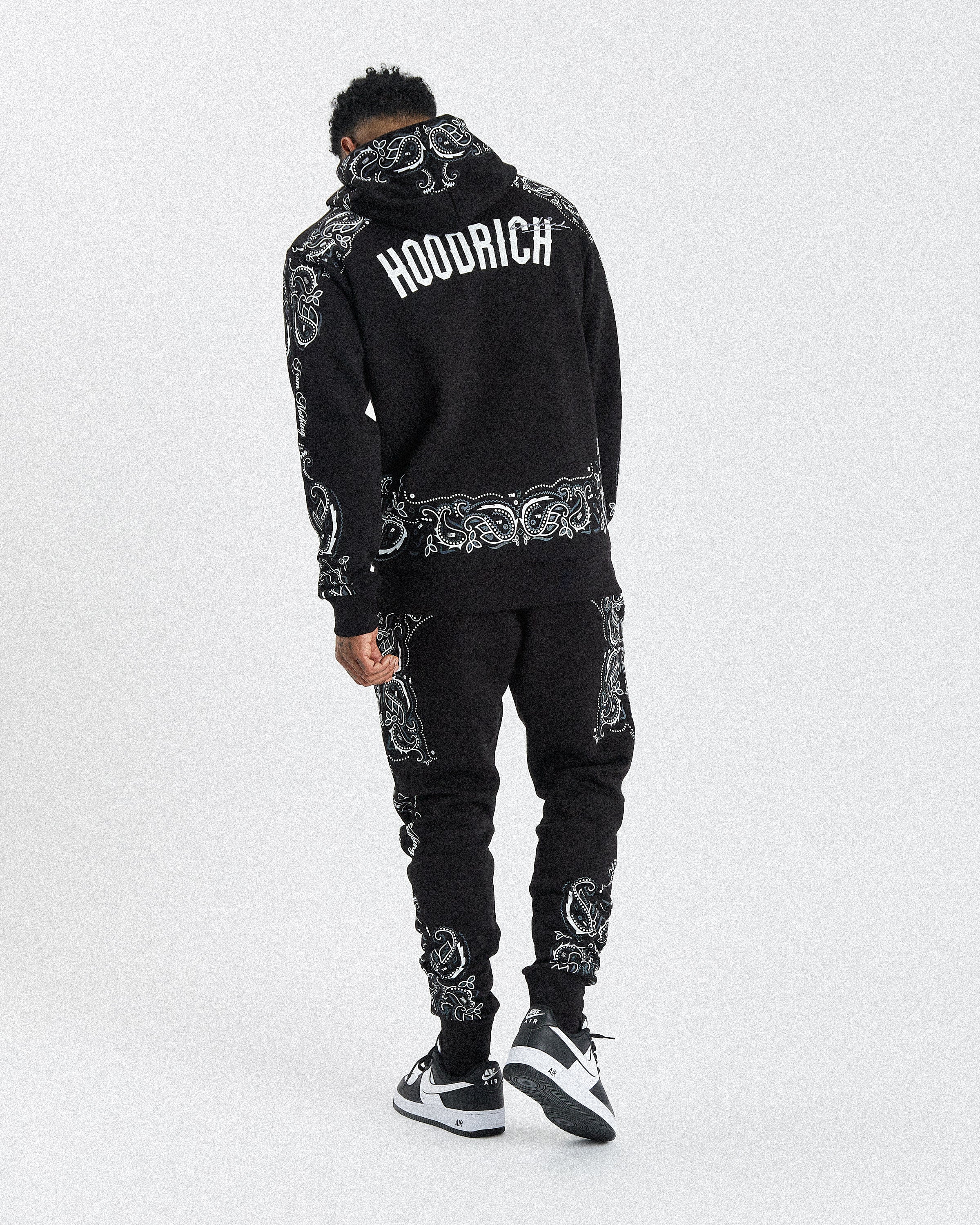 Motif Joggers - Black/White/Grey - Image 4