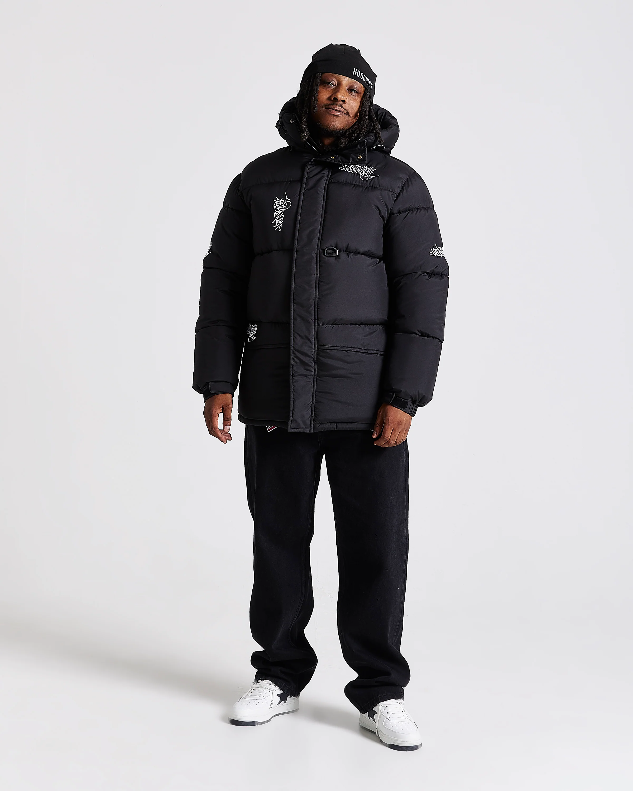 Multi Tag Jacket - Black/White - Image 6