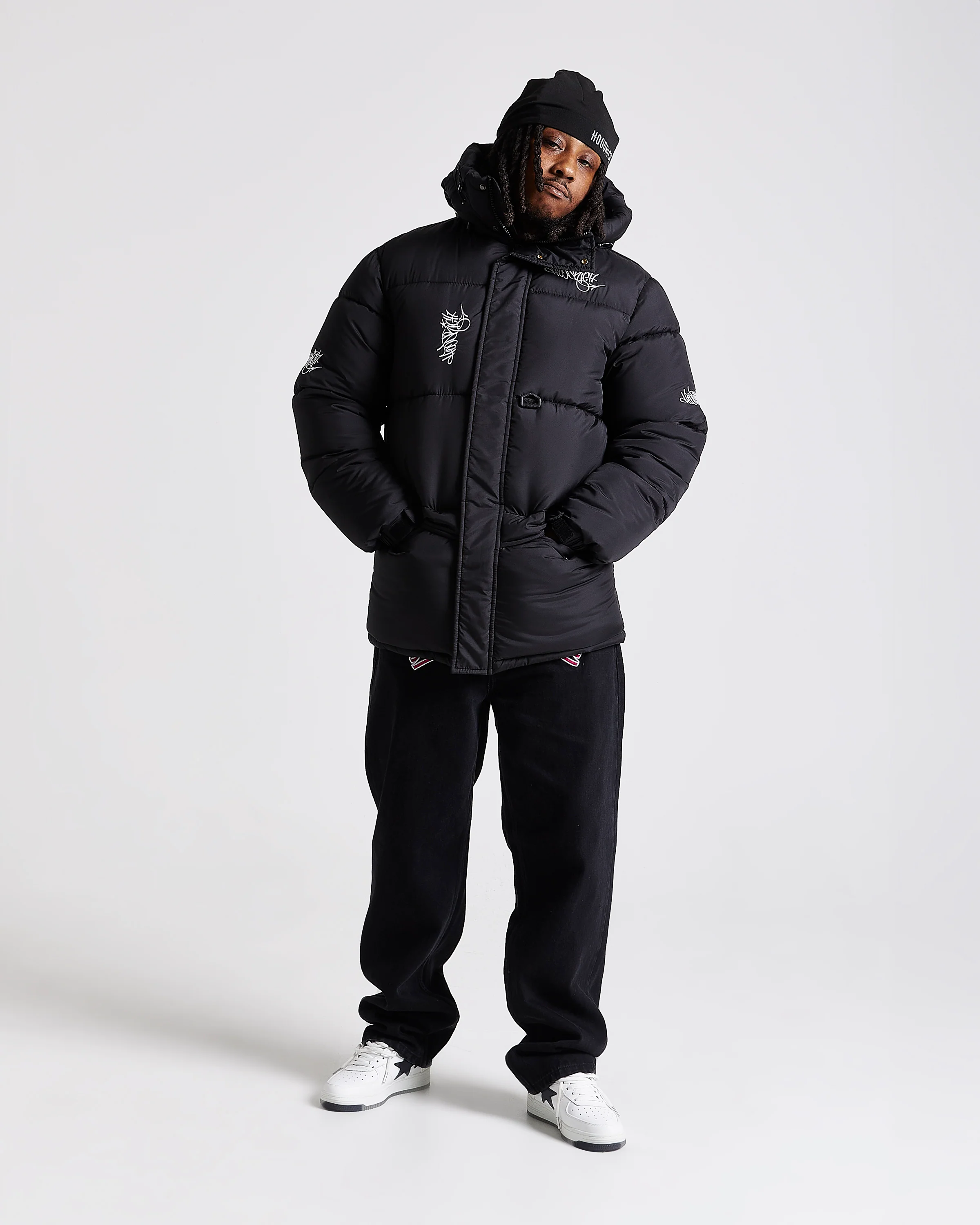 Multi Tag Jacket - Black/White - Image 7