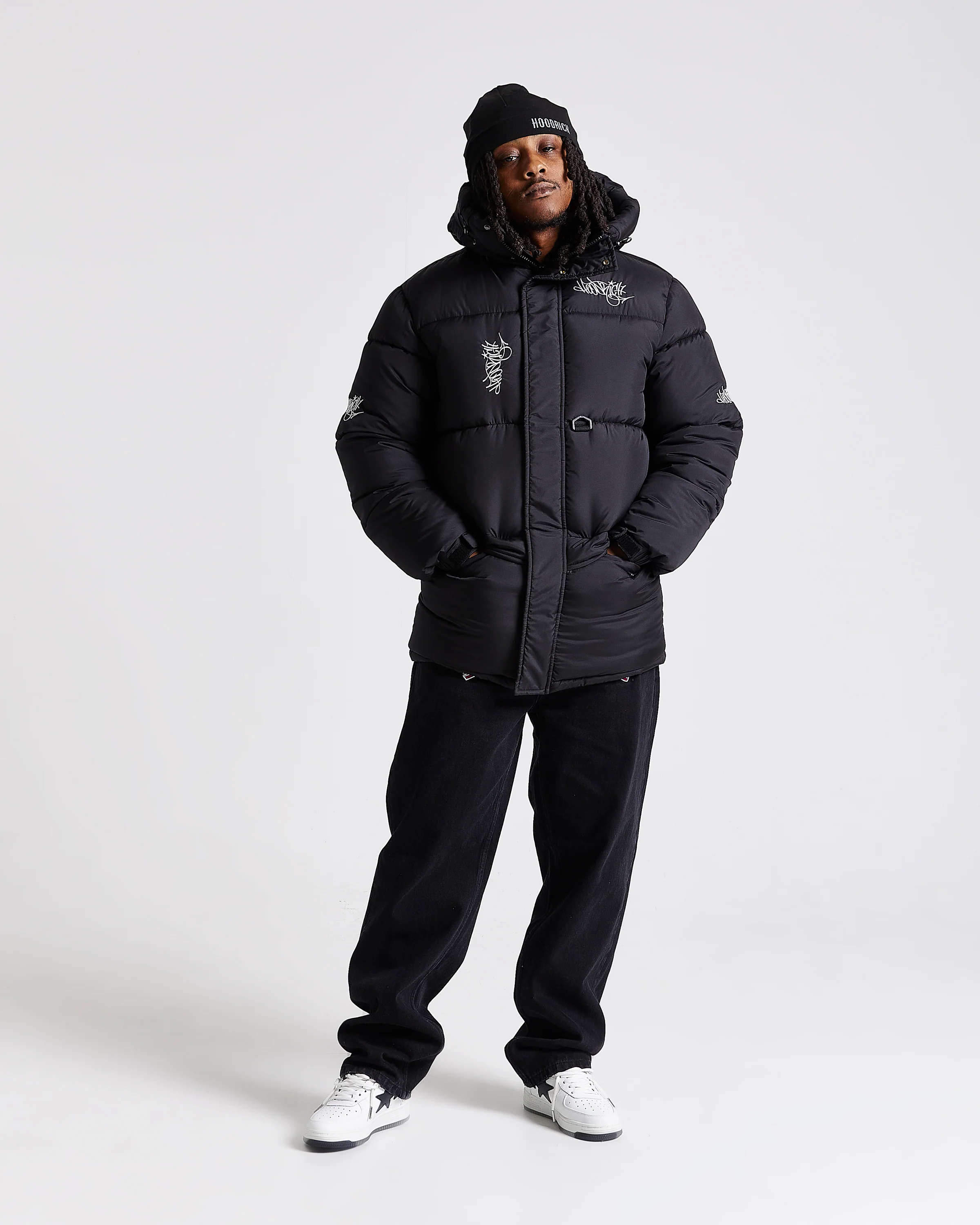 Multi Tag Jacket - Black/White - Image 9
