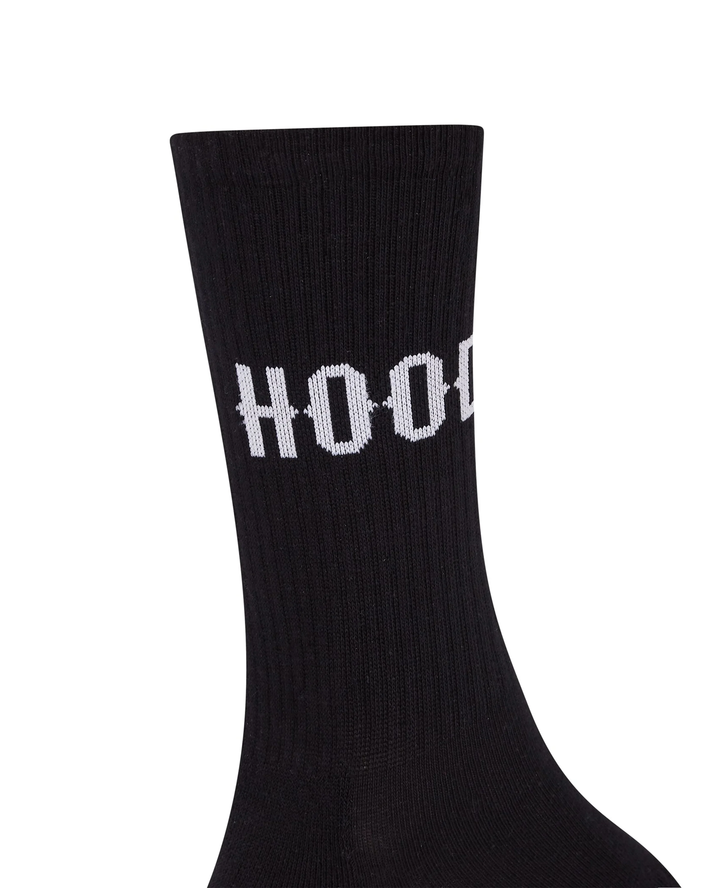 OG Core 3 Pack Crew Socks - Black/White - Image 4