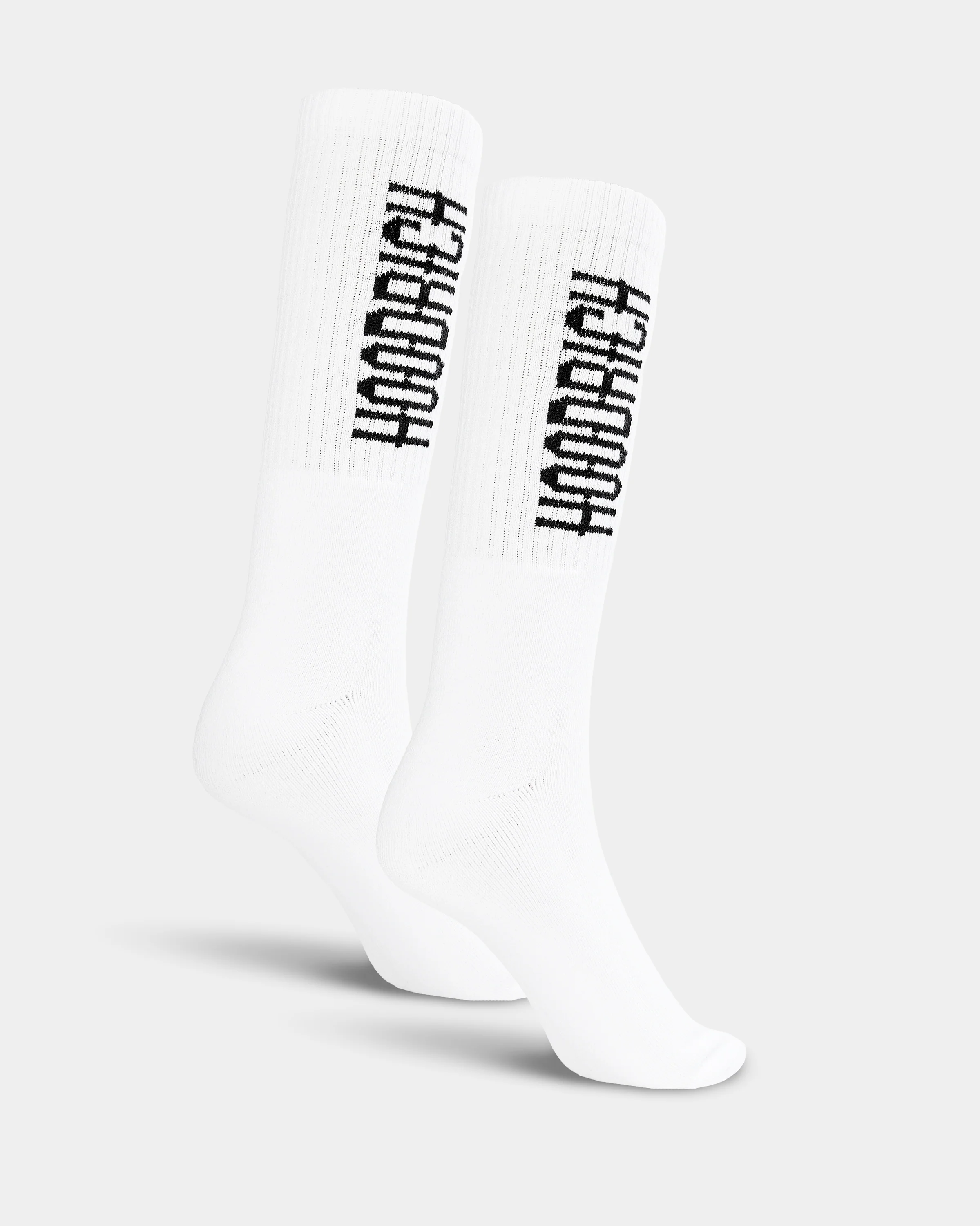 OG Core 3 Pack Crew Socks - White/Black - Image 4