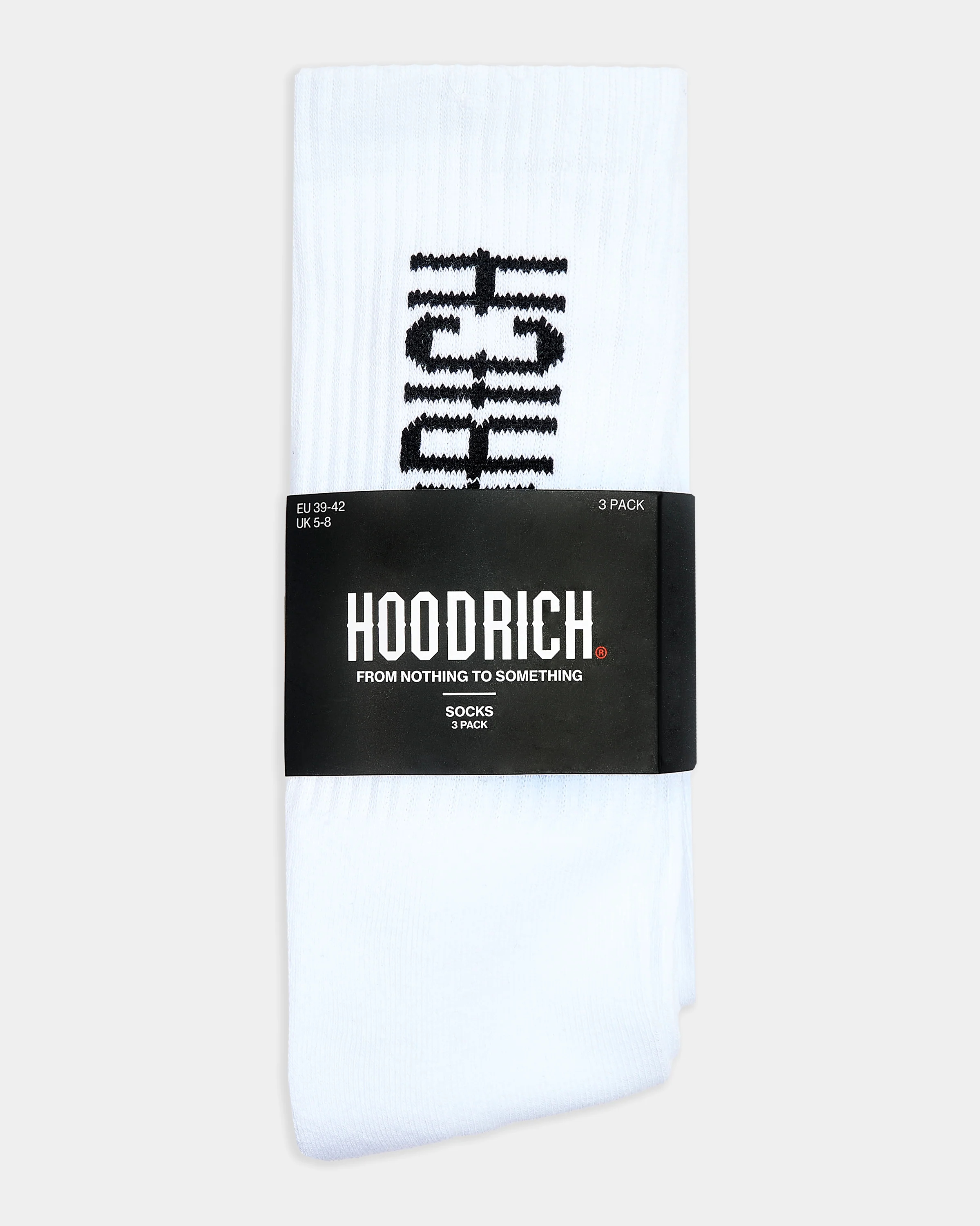 OG Core 3 Pack Crew Socks - White/Black - Image 5