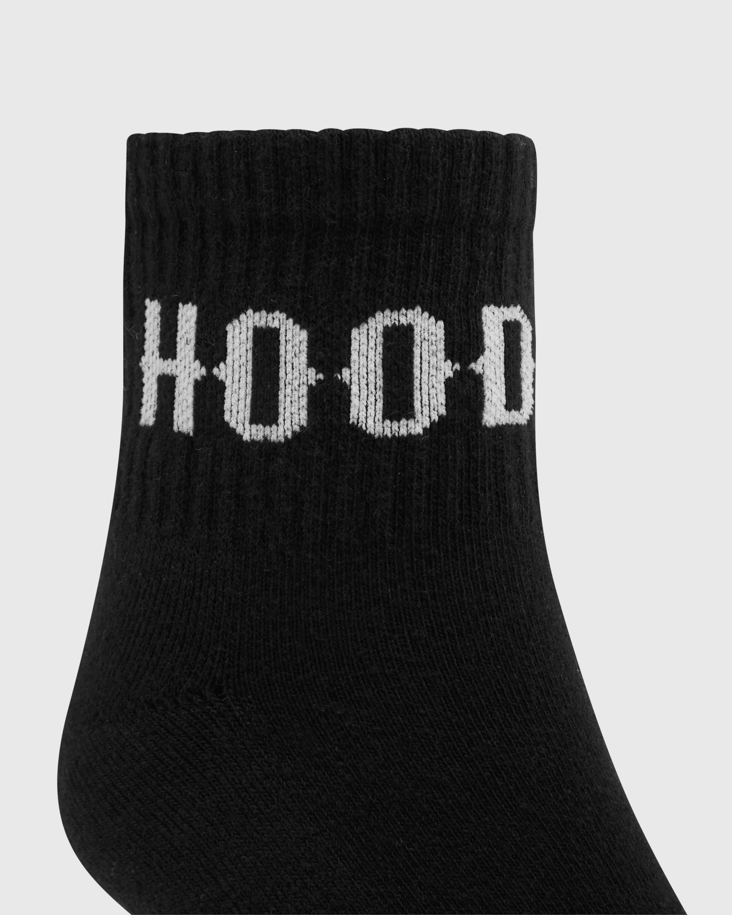 OG Core 3 Pack Quarter Socks - Black/White - Image 3