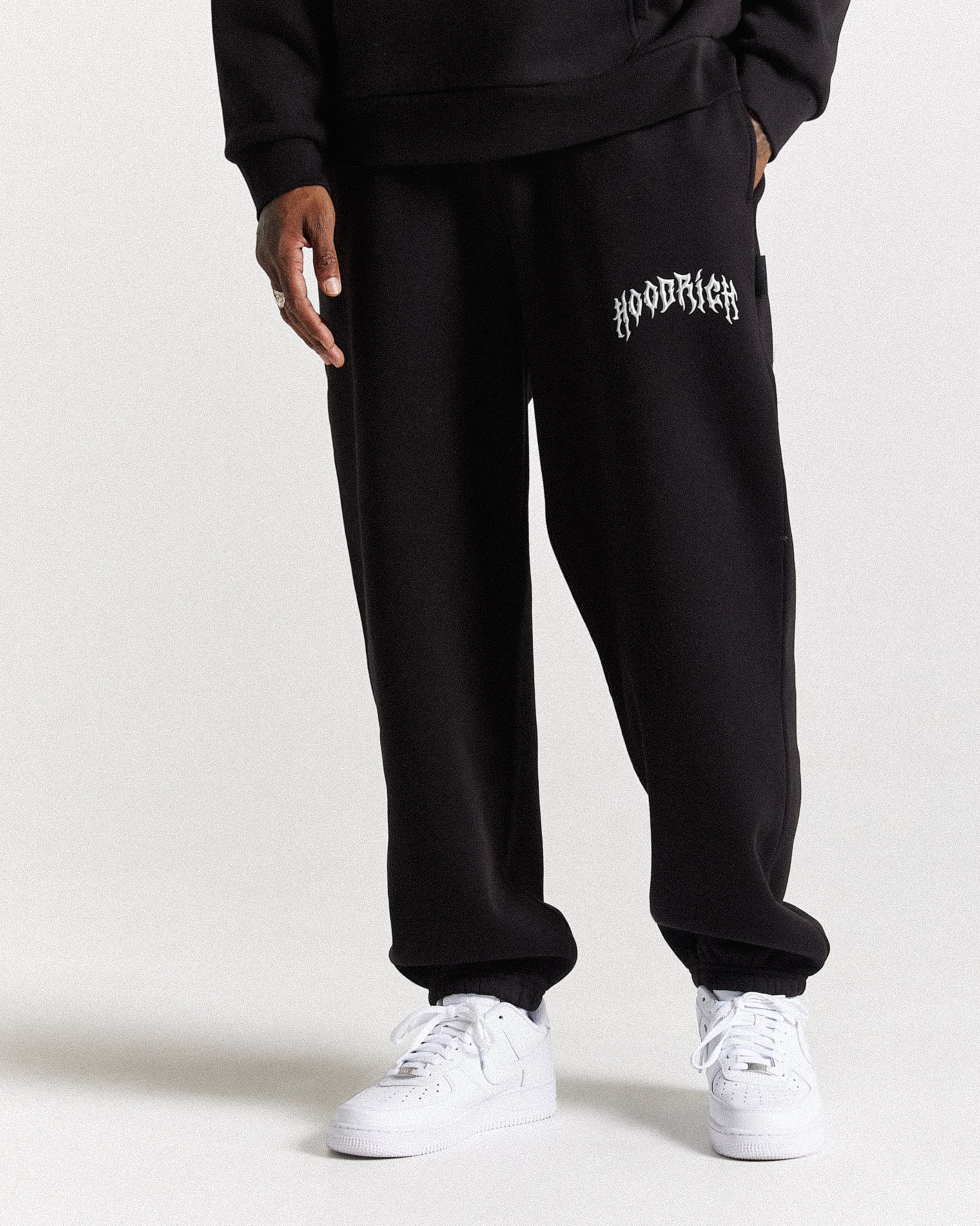 Midnight Oversized Jogger - Black/Chromatic