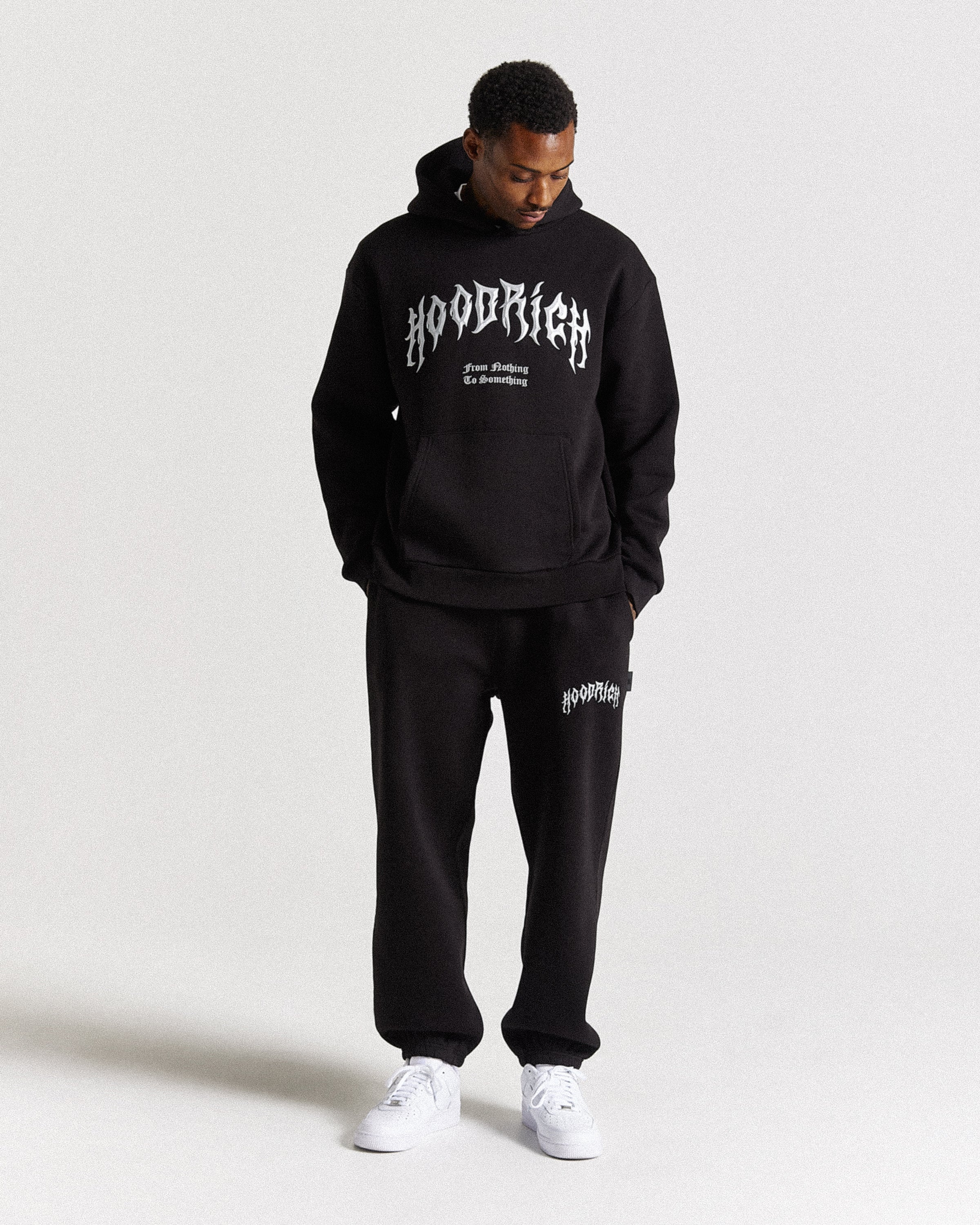 Midnight Oversized Hoodie - Black/Chromatic - Image 4
