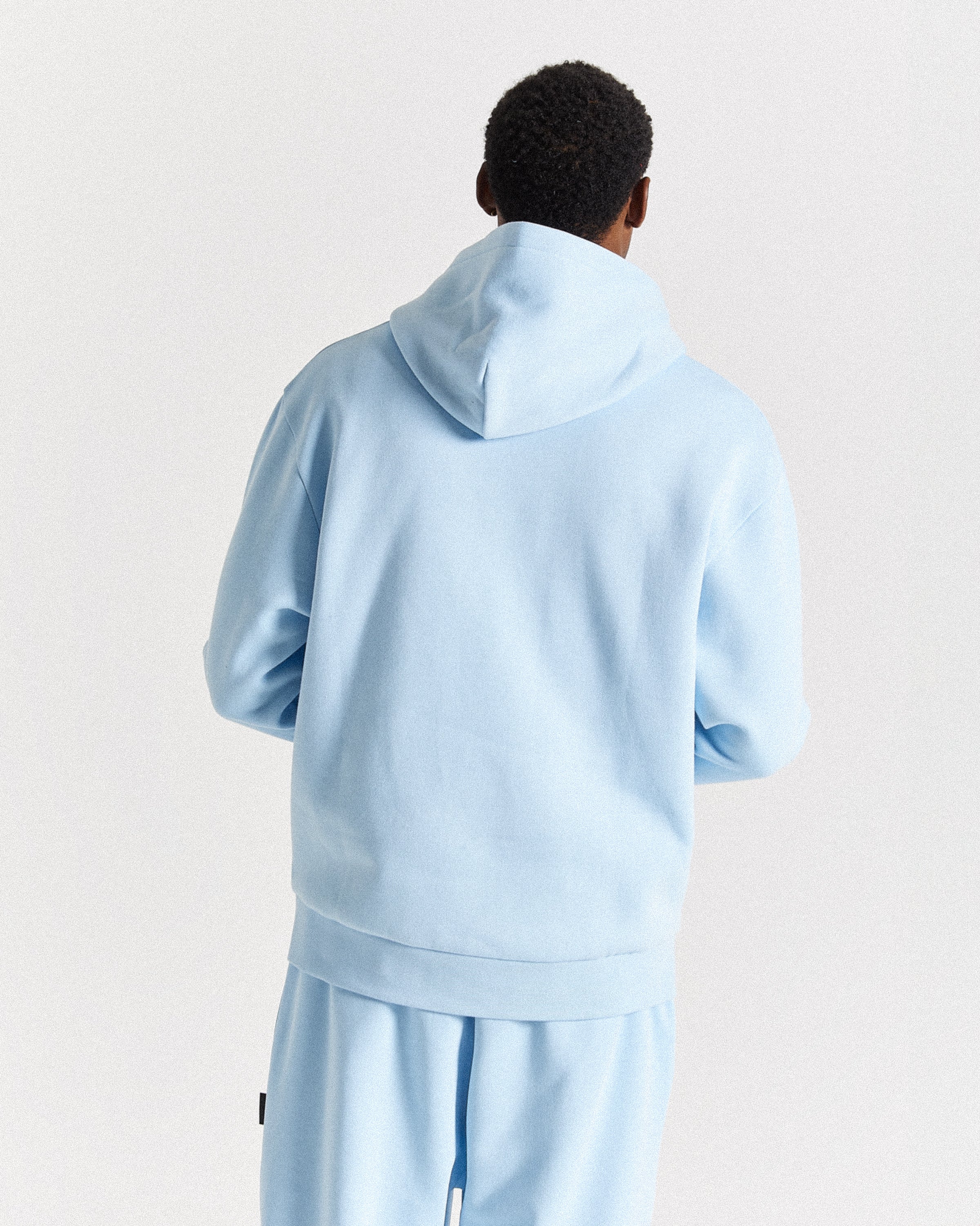 Ryder Oversized Hoodie - Blue/Black/White - Image 4