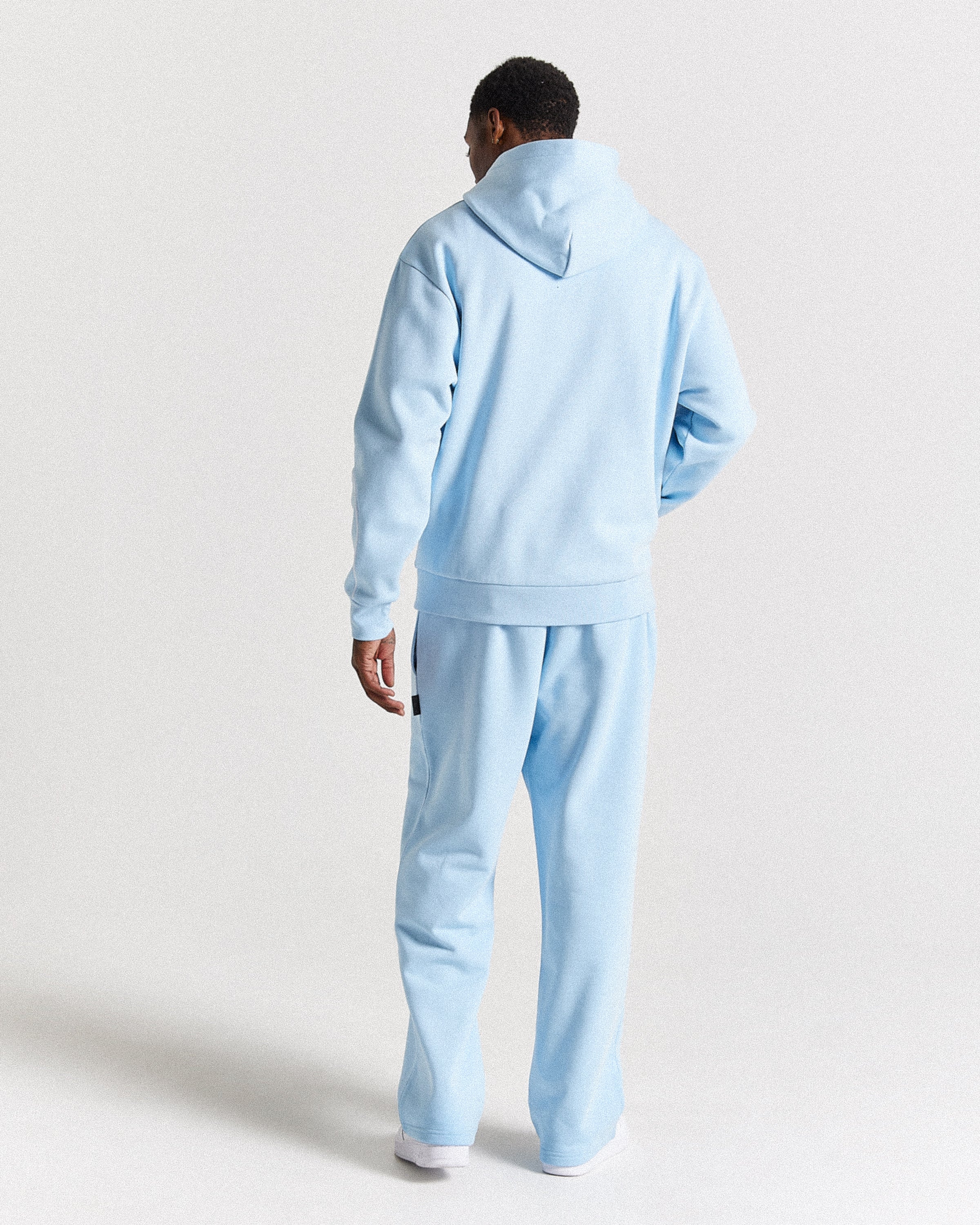 Ryder Oversized Hoodie - Blue/Black/White - Image 6