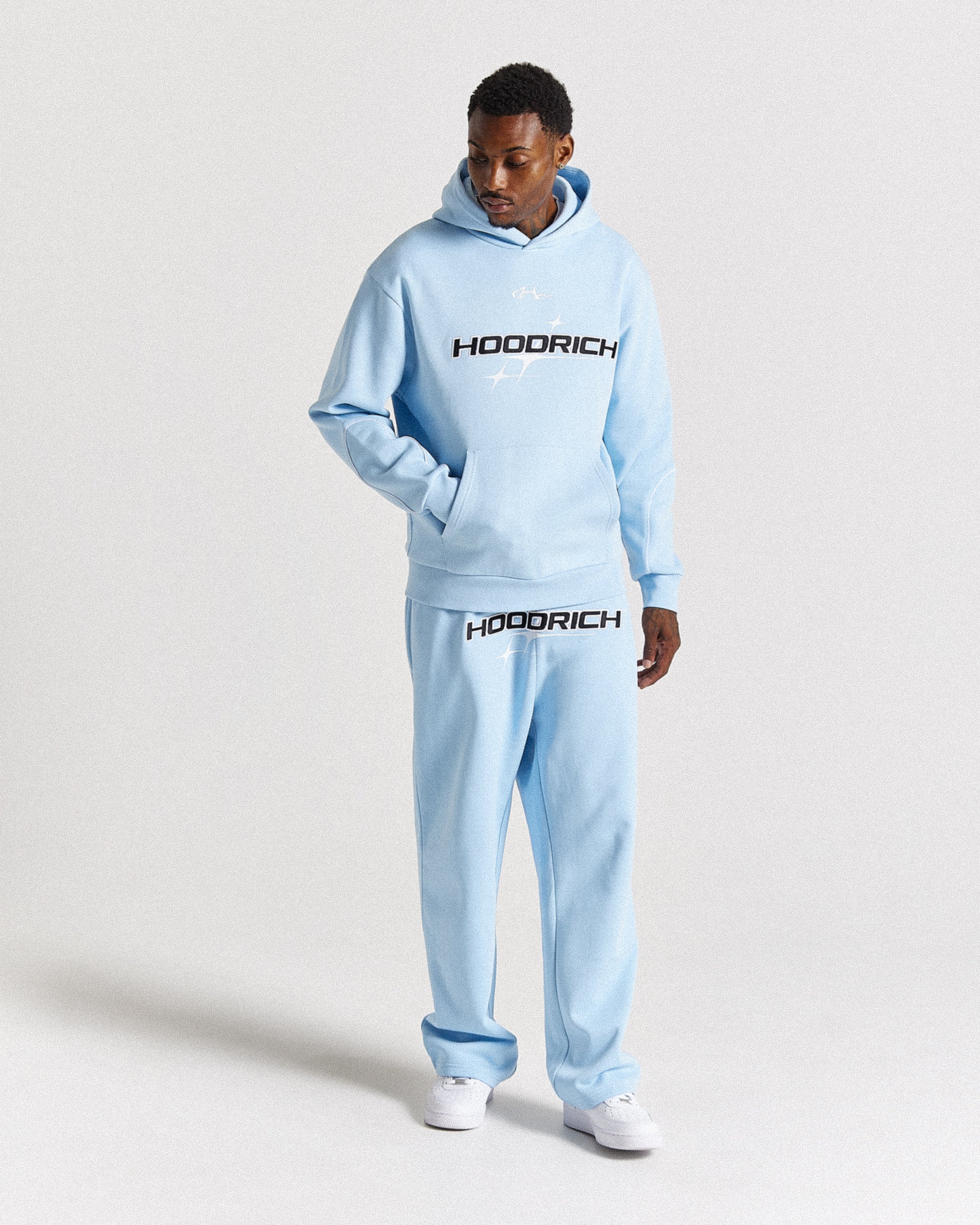 Ryder Oversized Jogger - Blue/Black/White - Image 2