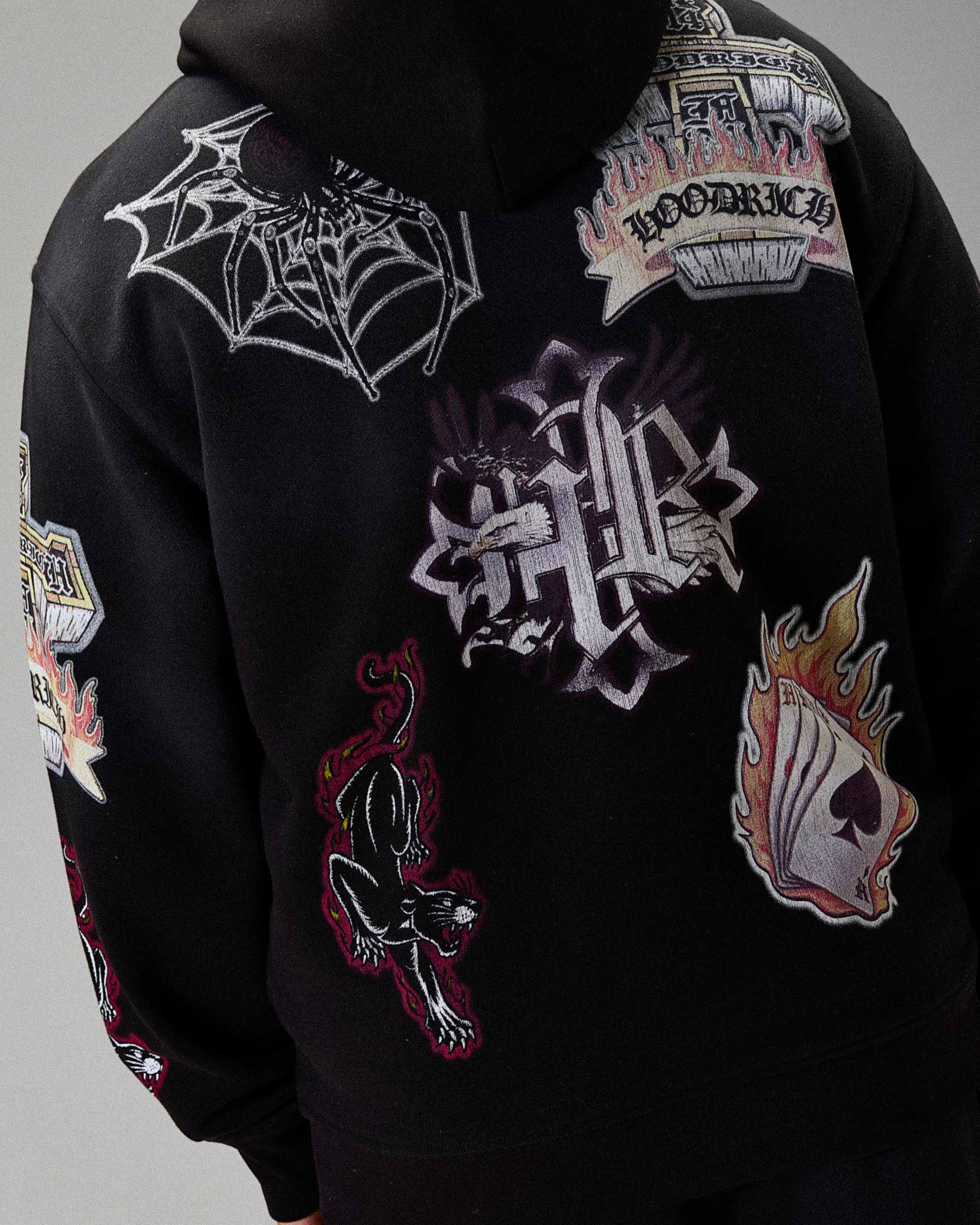 The Winner's Circle Phase Oversized Zip Hoodie - Black - Image 12