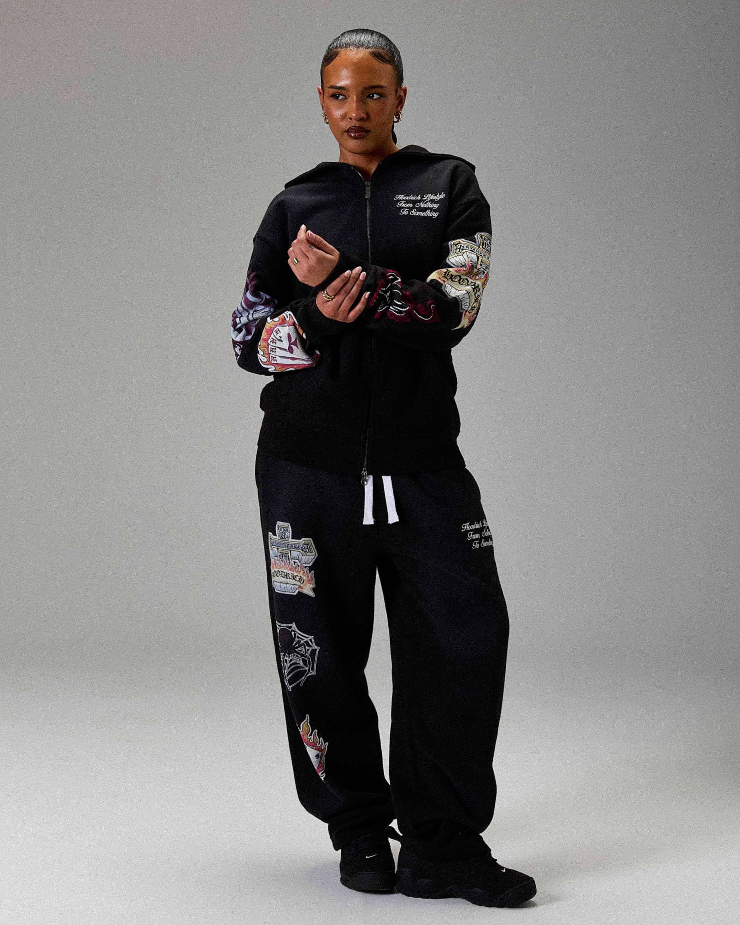 The Winner's Circle Phase Oversized Zip Hoodie - Black - Image 29