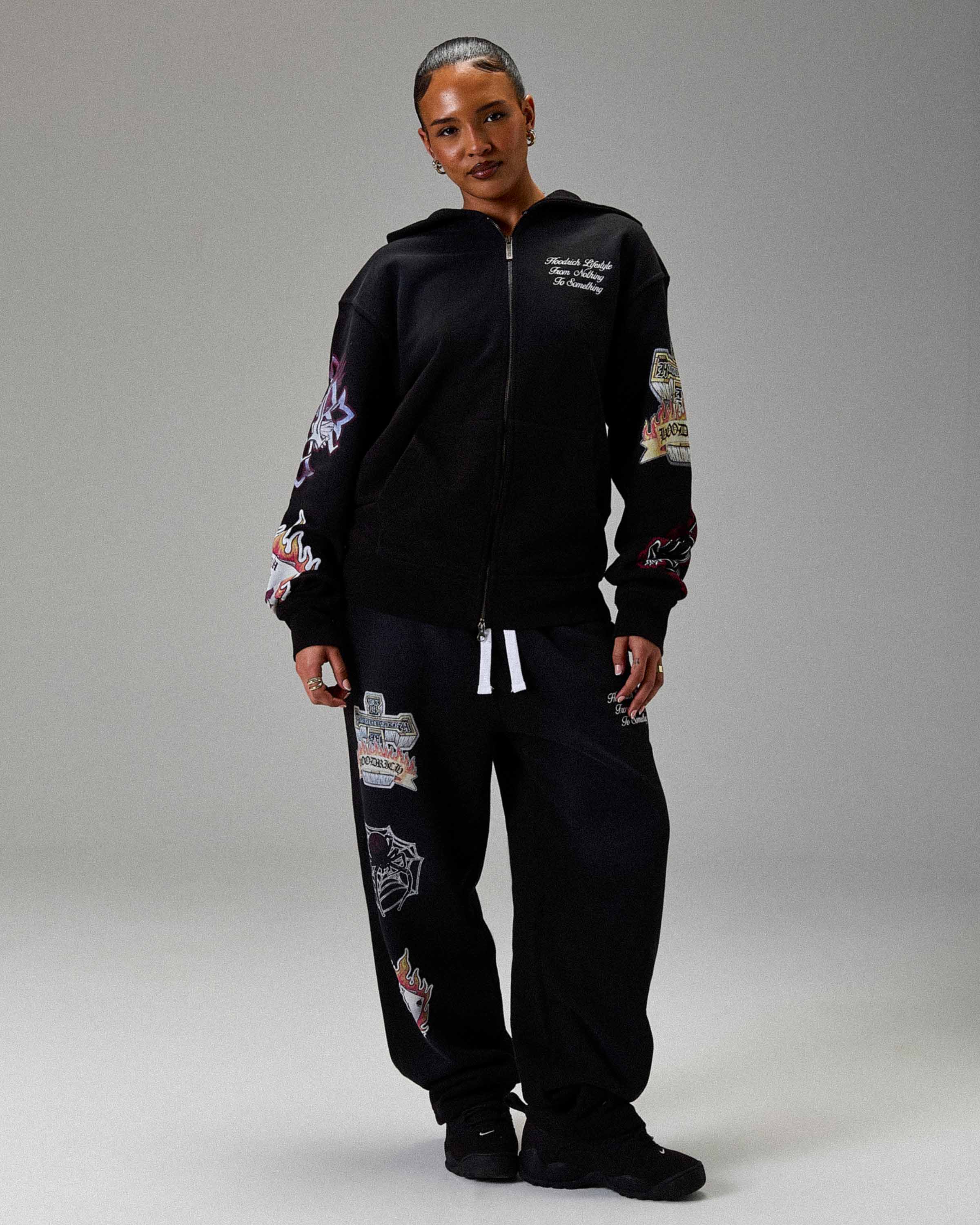 The Winner's Circle Phase Oversized Zip Hoodie - Black - Image 30