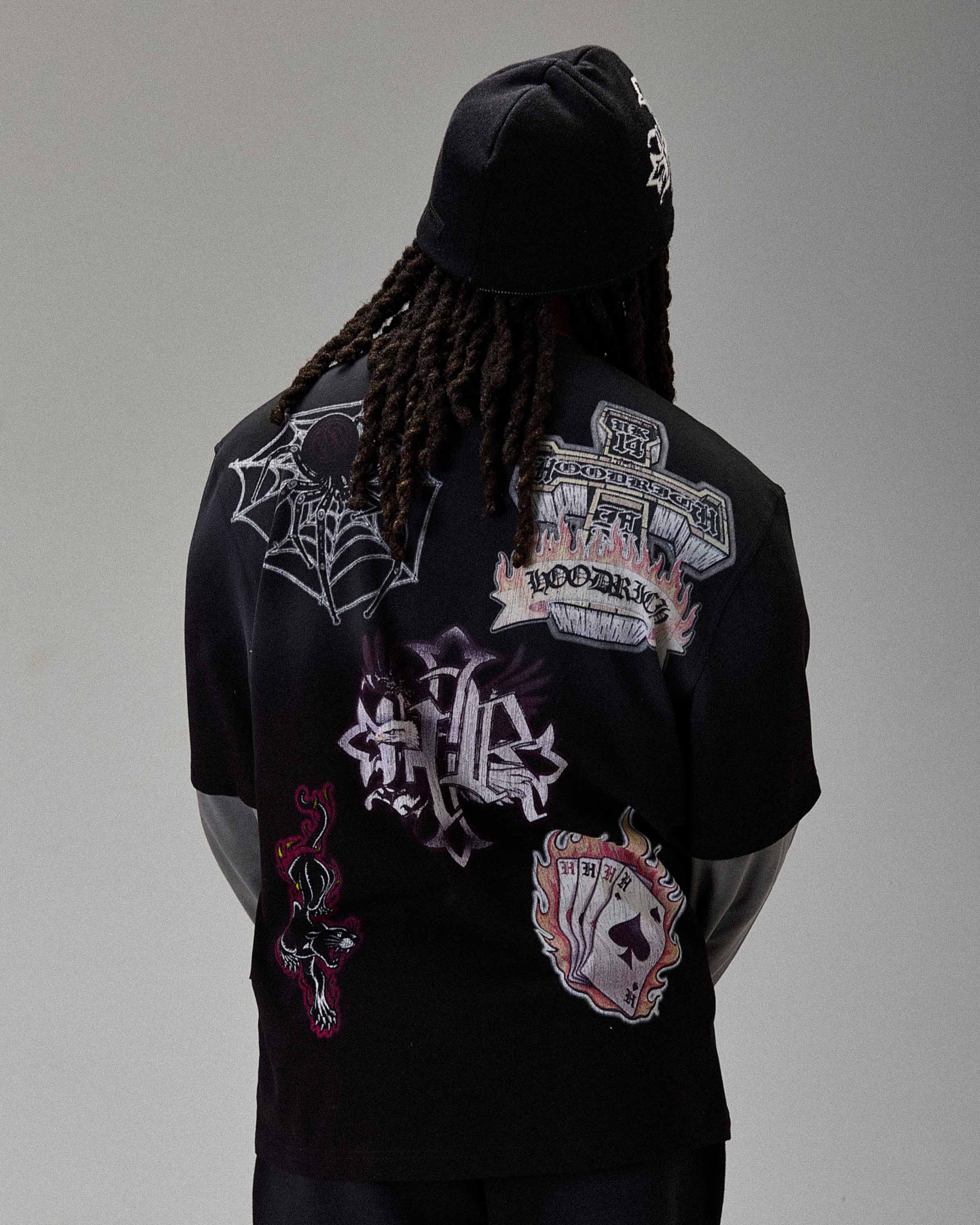 The Winner's Circle Phase Oversized Long Sleeve T-Shirt - Black - Image 3