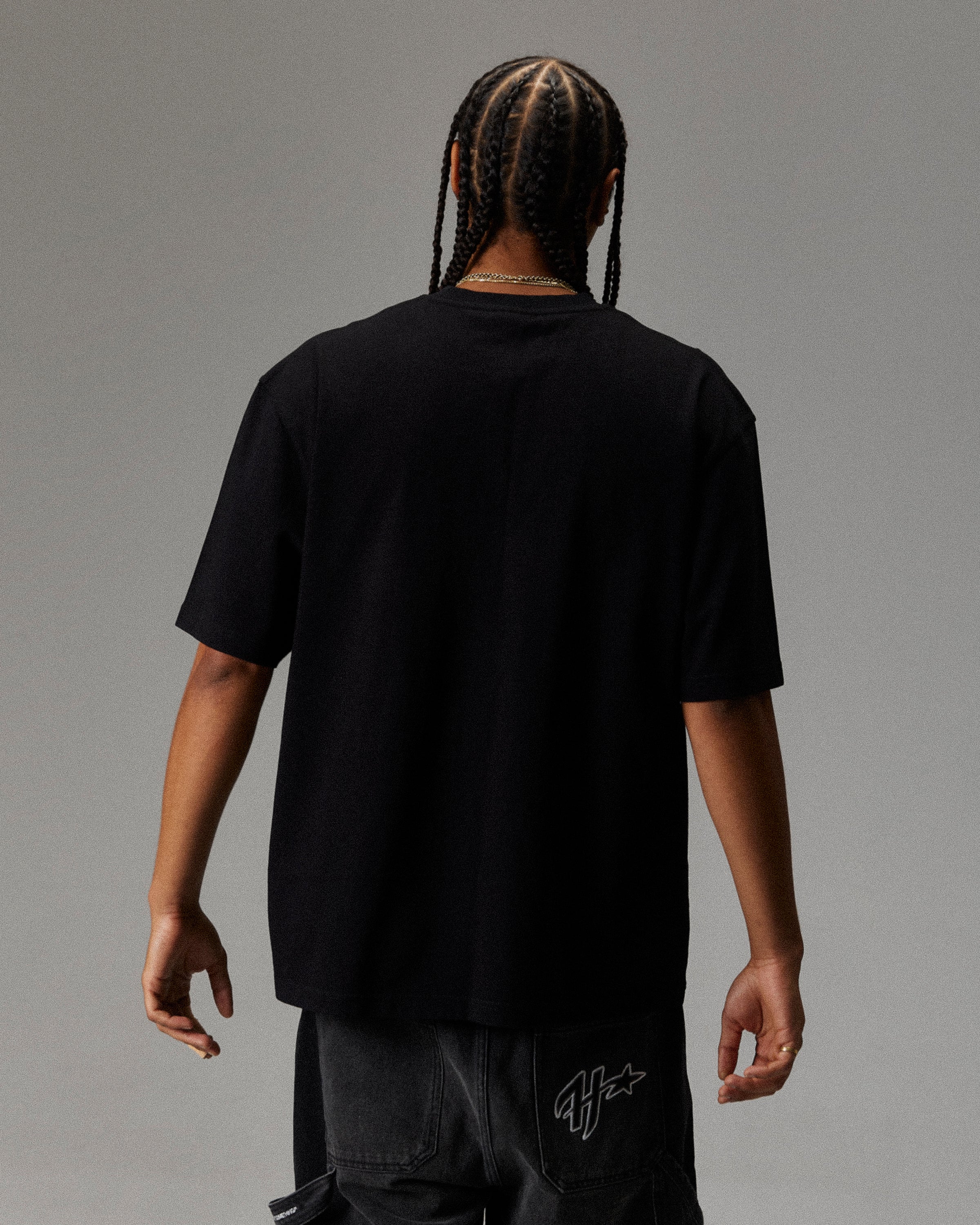 Unity Boyz N The Hood T-Shirt - Black/Grey - Image 4