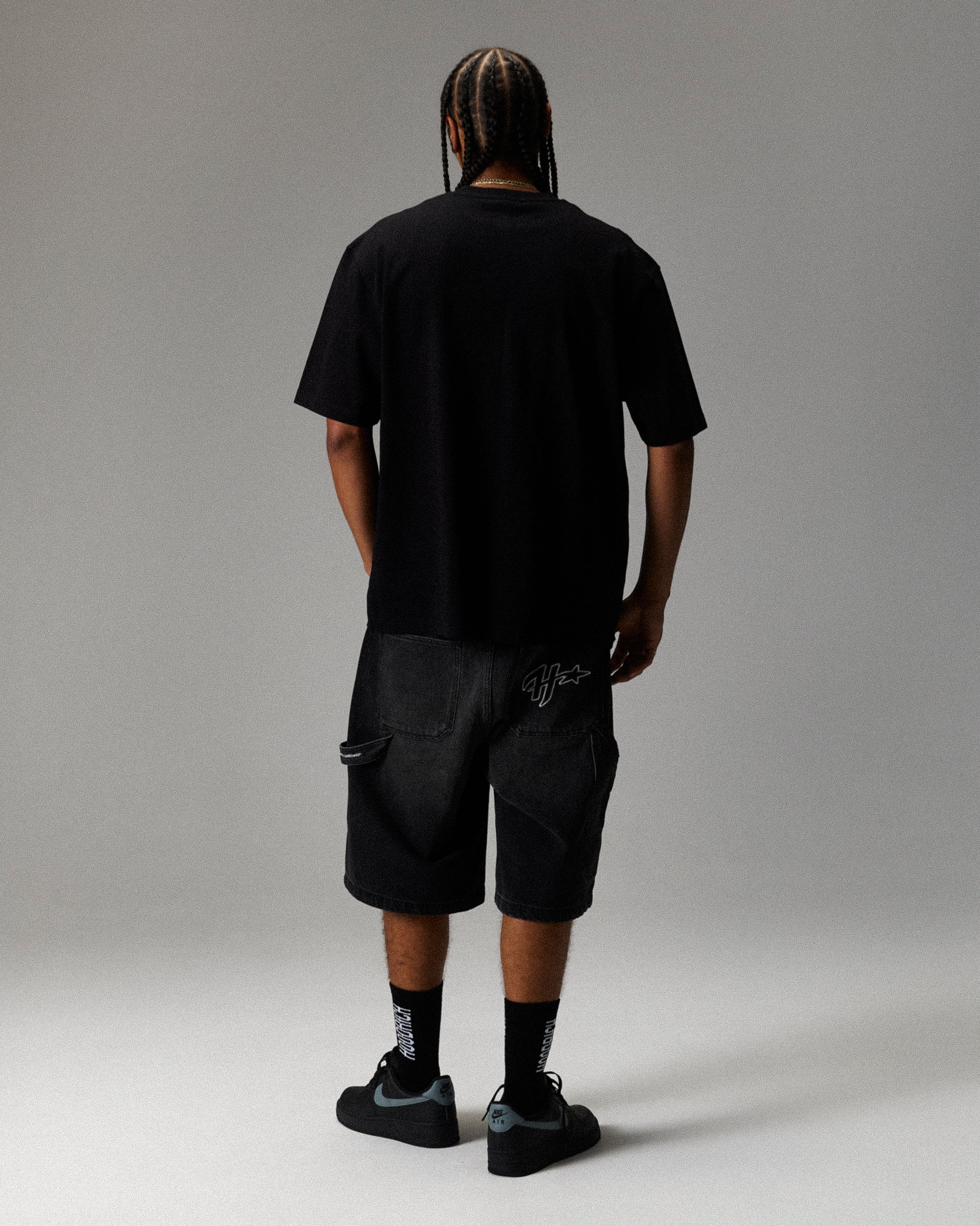 Unity Boyz N The Hood T-Shirt - Black/Grey - Image 6