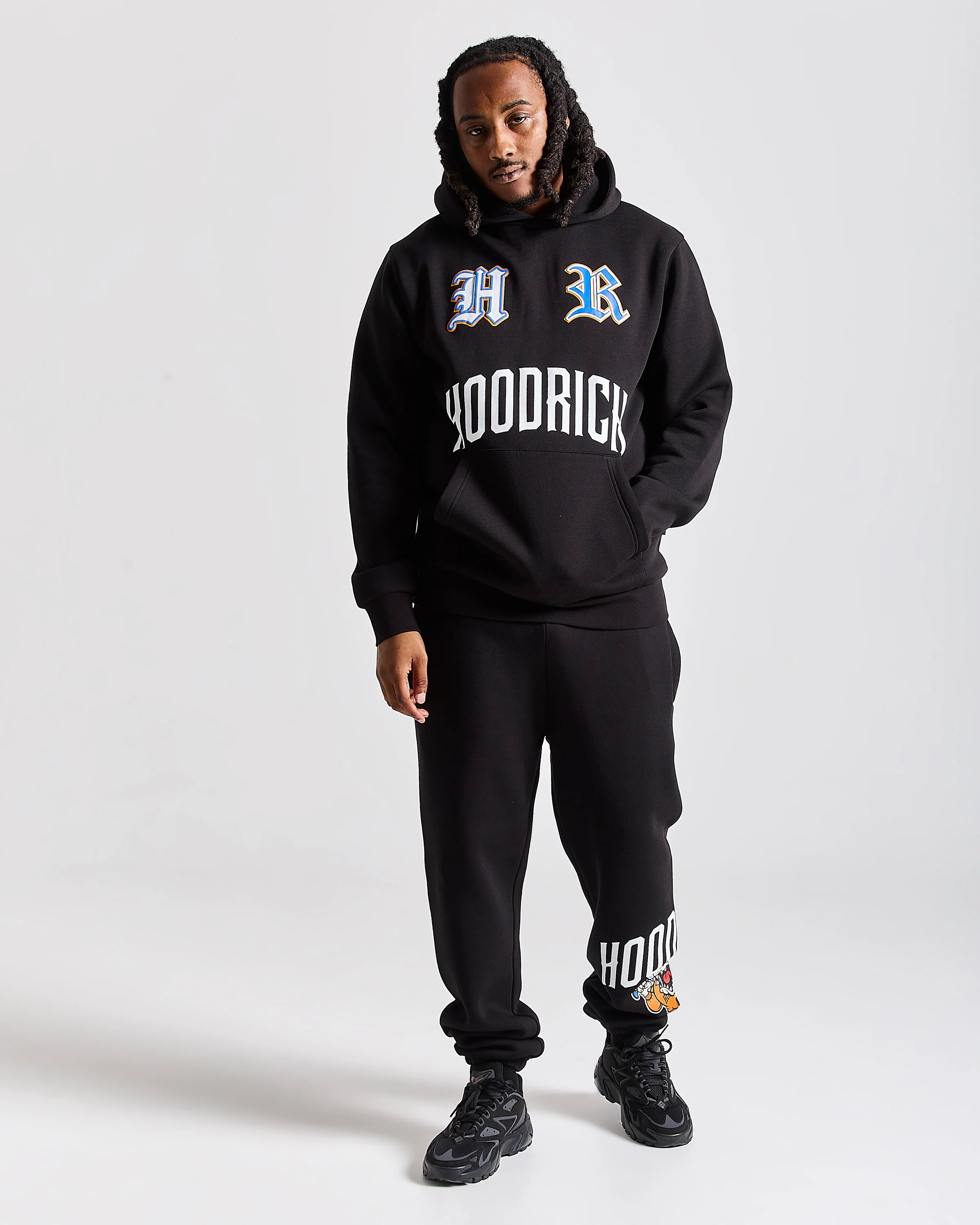 Menace Jogger - Black/Blue/Orange - Image 2