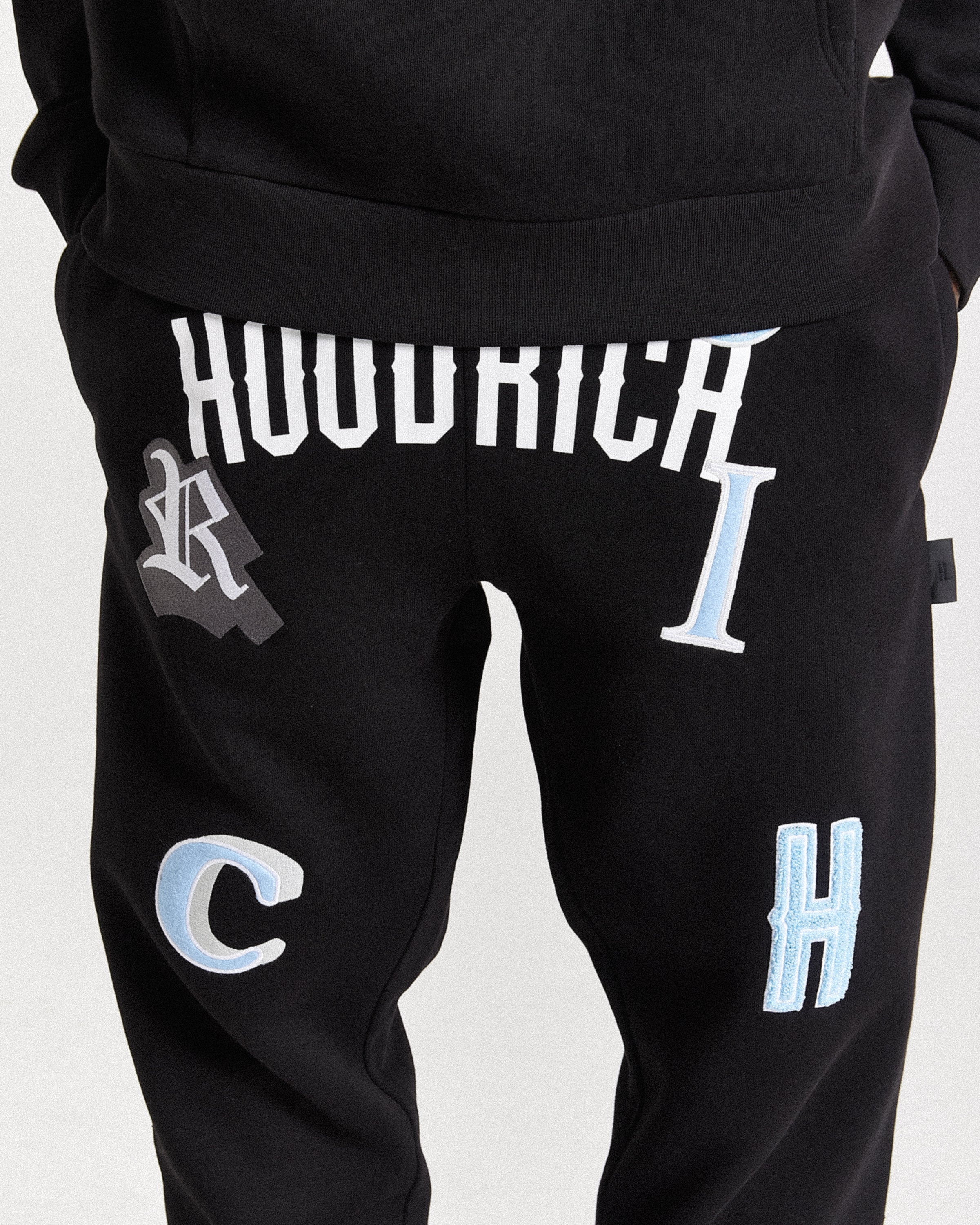 Pacific Jogger - Black/White/Grey/Blue - Image 5
