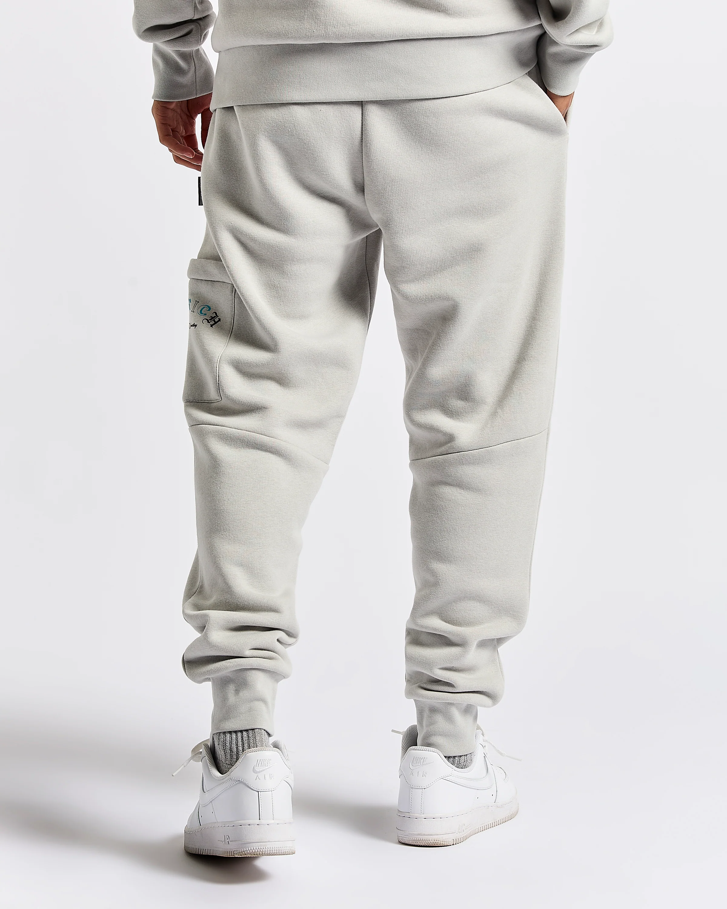Heat Jogger - Light Grey/Black/Blue - Image 4