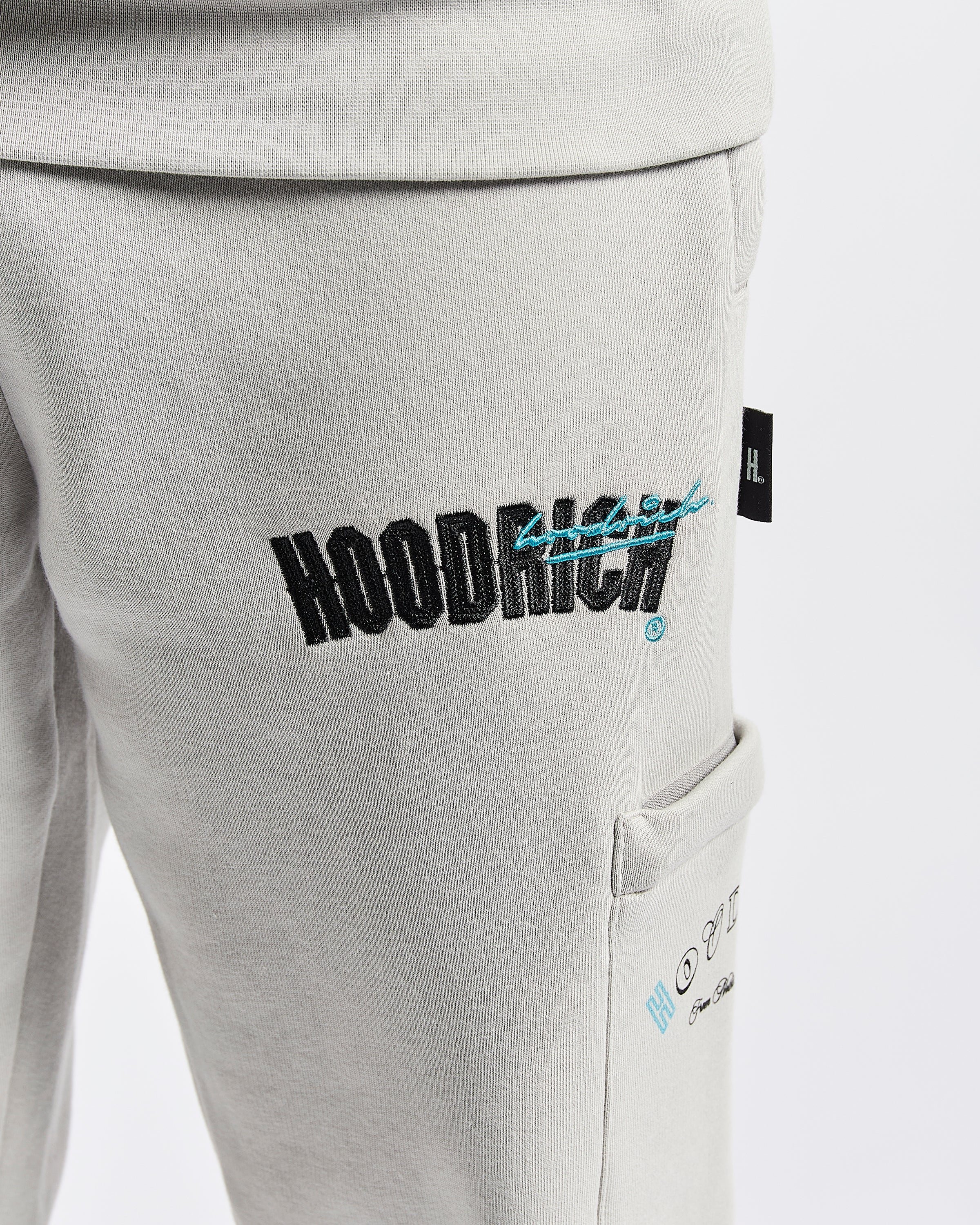 Heat Jogger - Light Grey/Black/Blue - Image 5