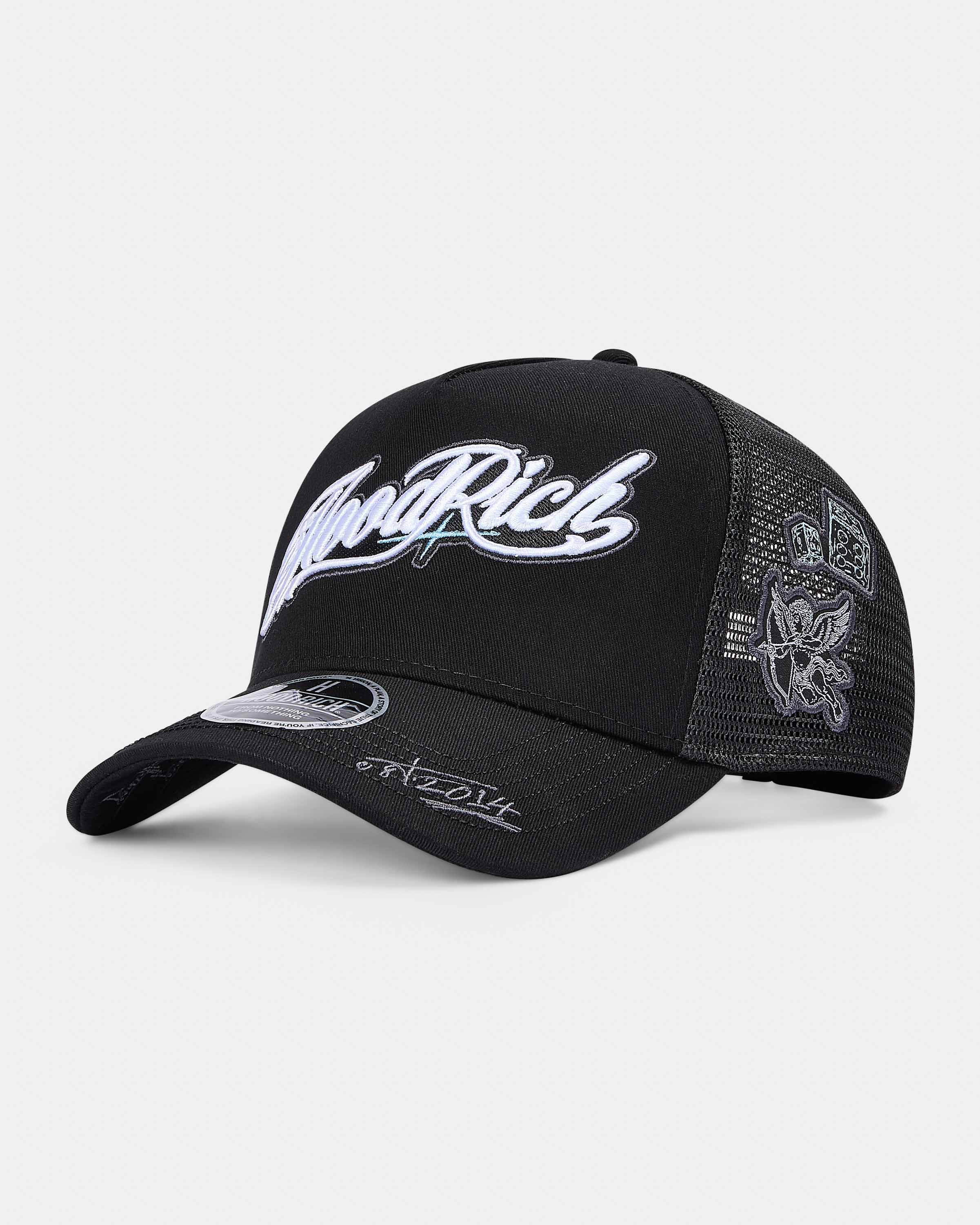 Relic Trucker Cap - Black/White - Image 6