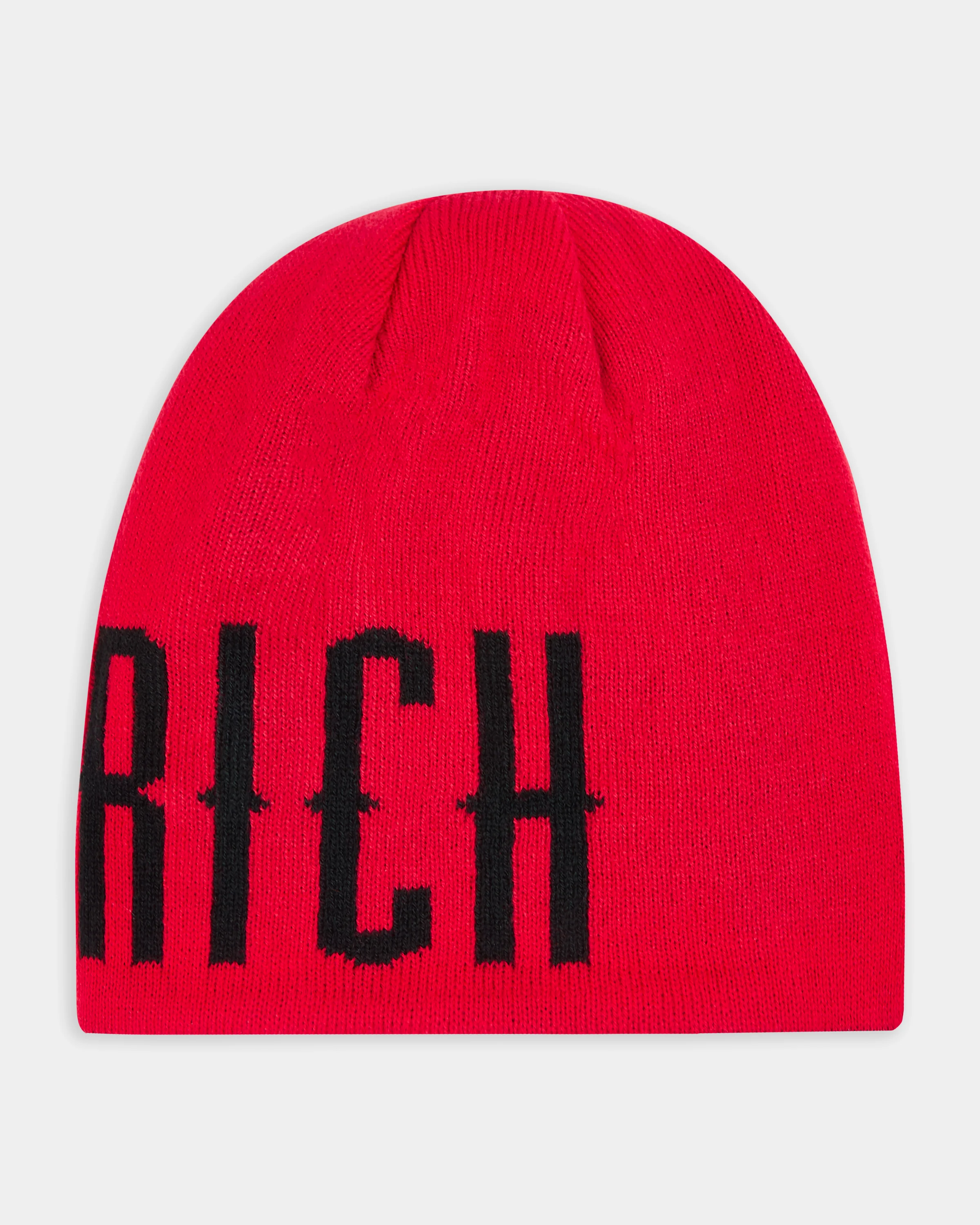Reverse Beanie - Black/Red - Image 5