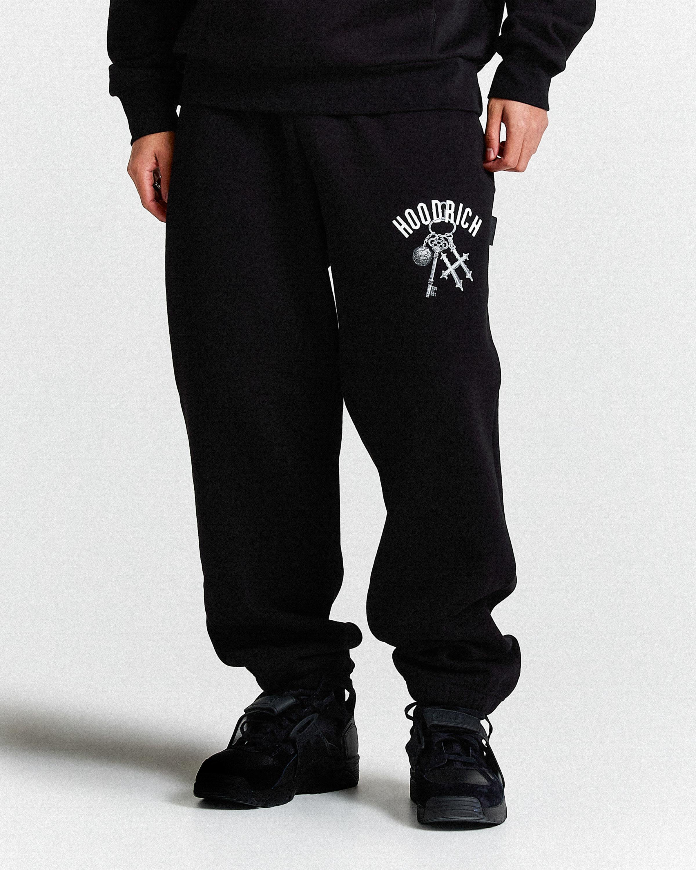 Rite Oversized Cuff Joggers - Black/White