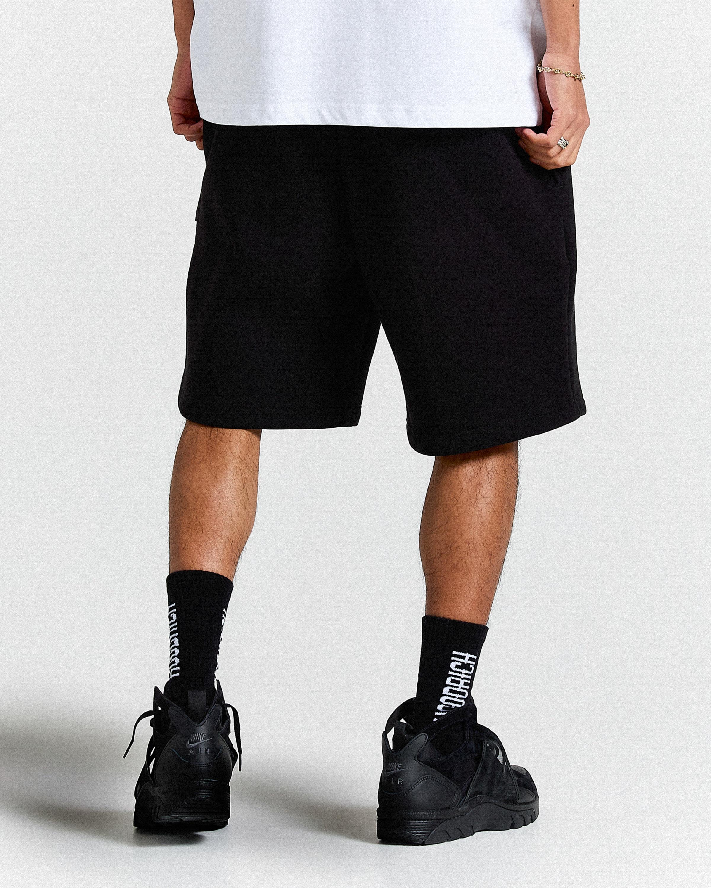 Rite Oversized Shorts - Black/White - Image 5