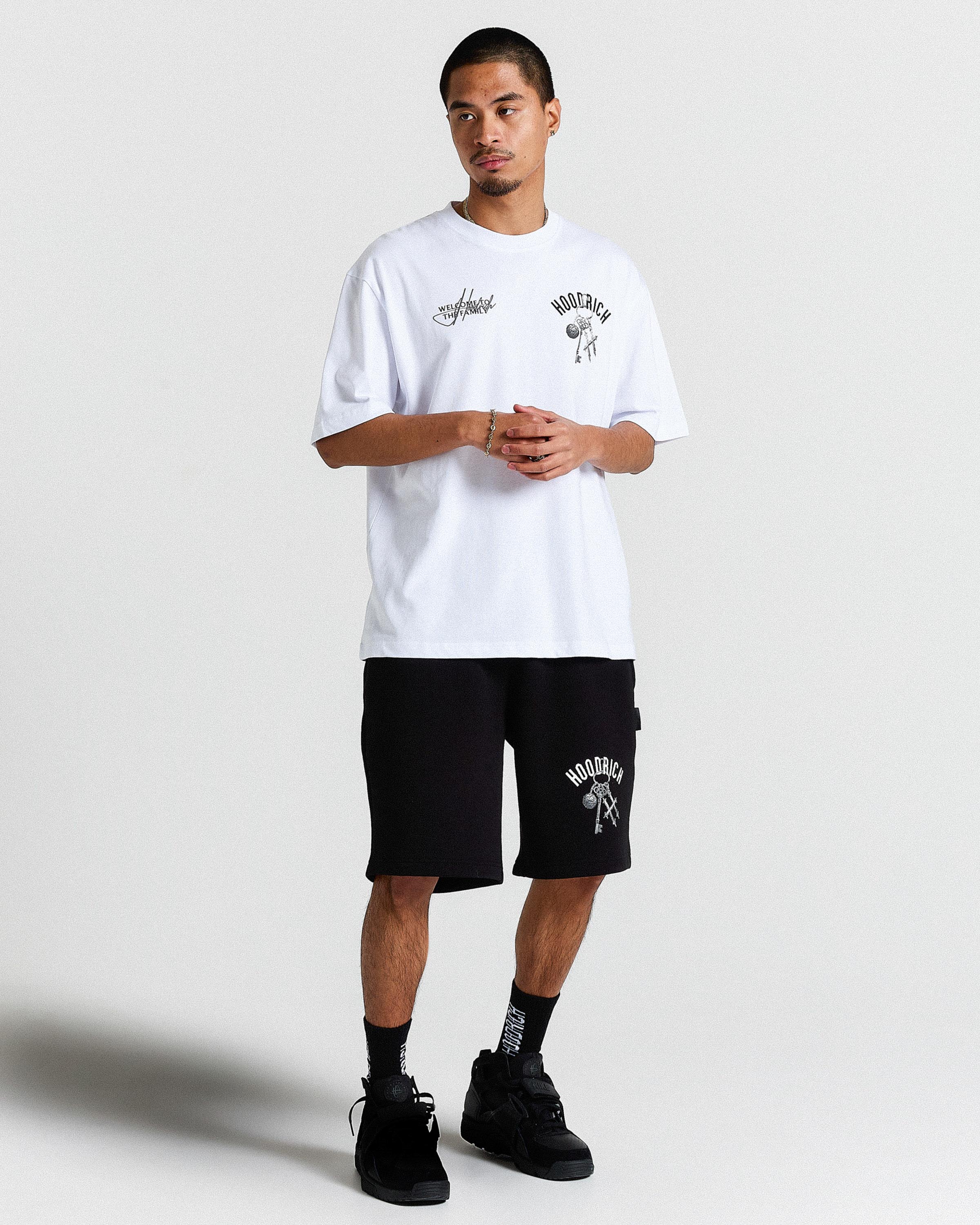 Rite Oversized Shorts - Black/White - Image 6