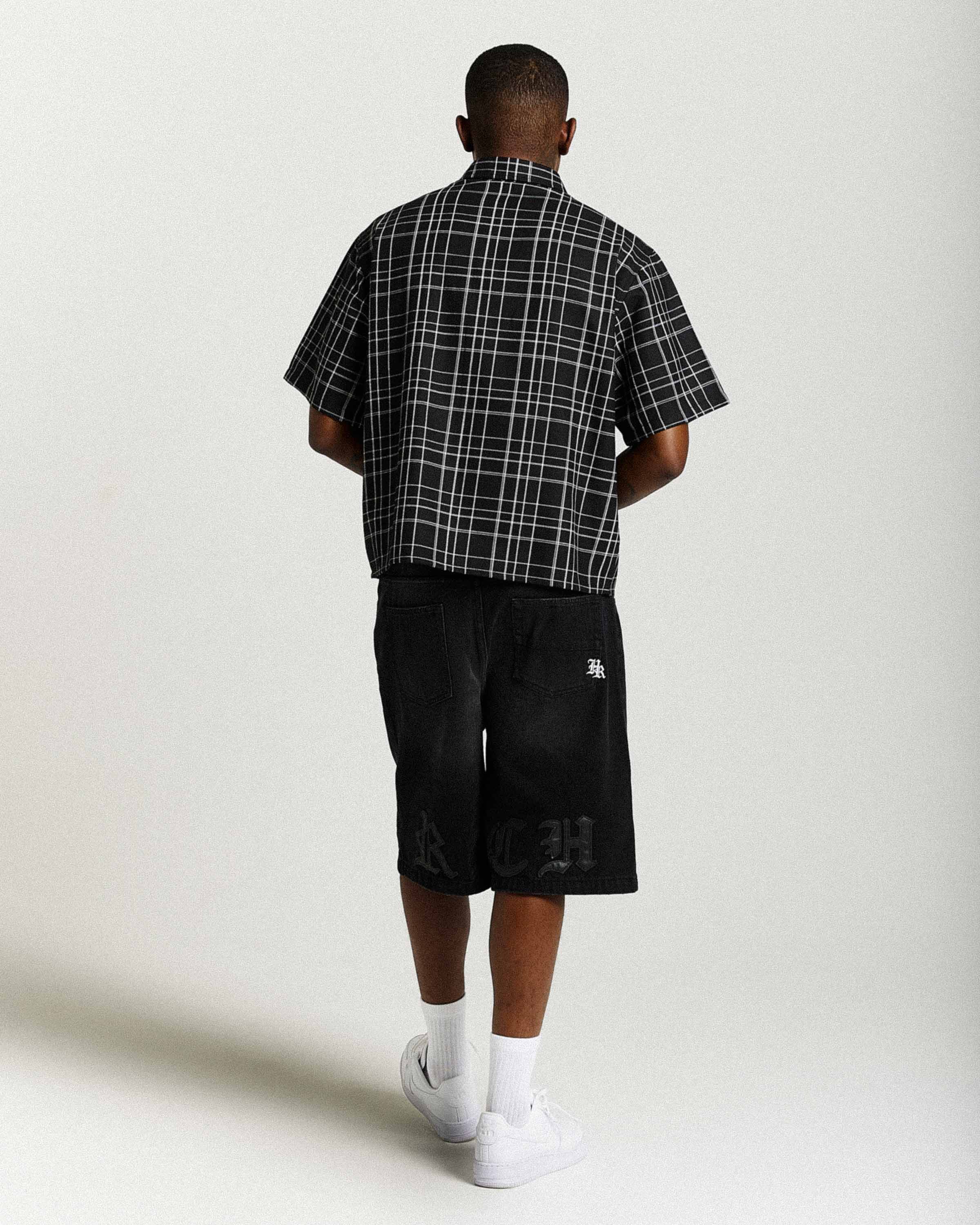 Rito Oversized Shirt - Black/White - Image 4