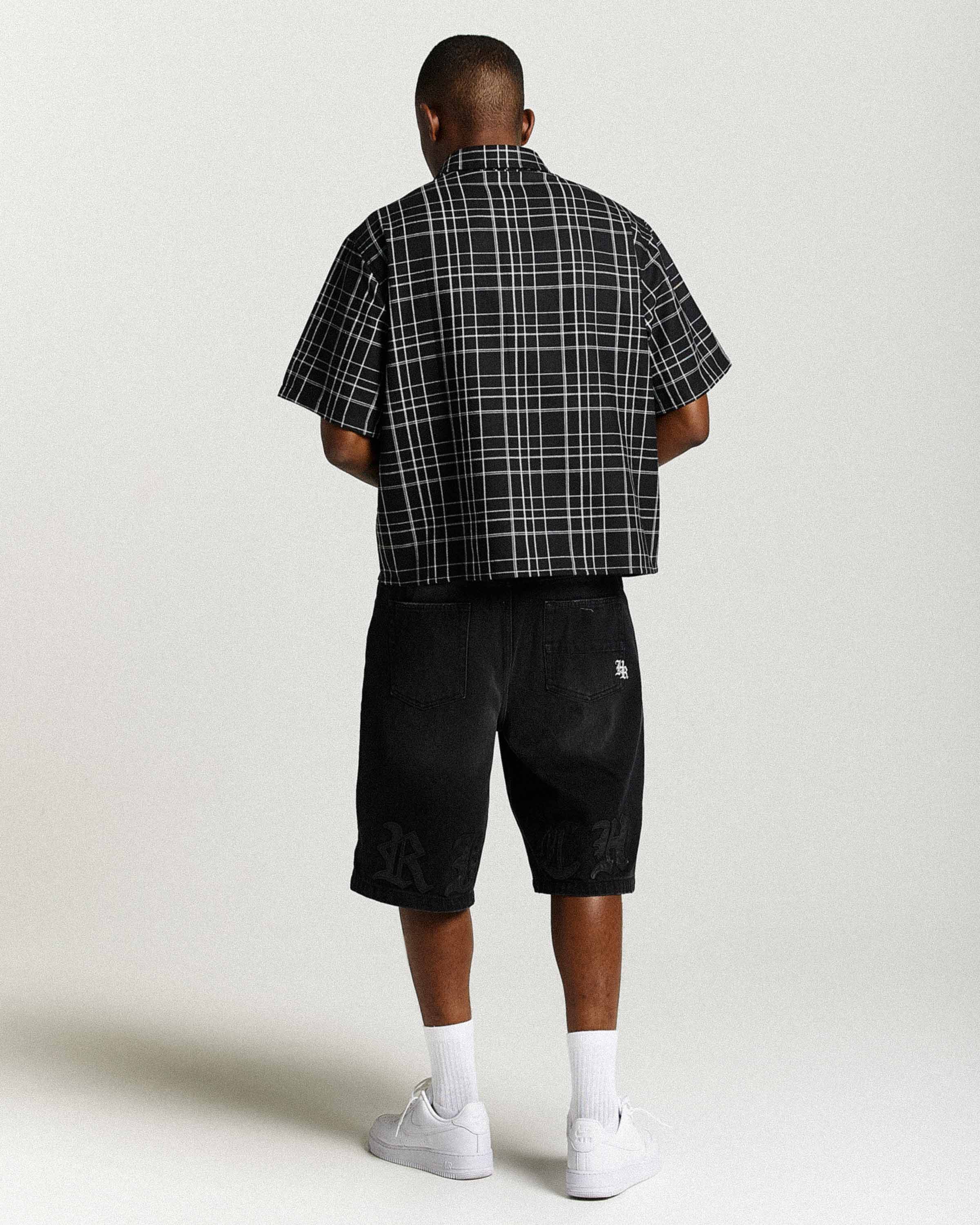 Rito Oversized Shirt - Black/White - Image 5