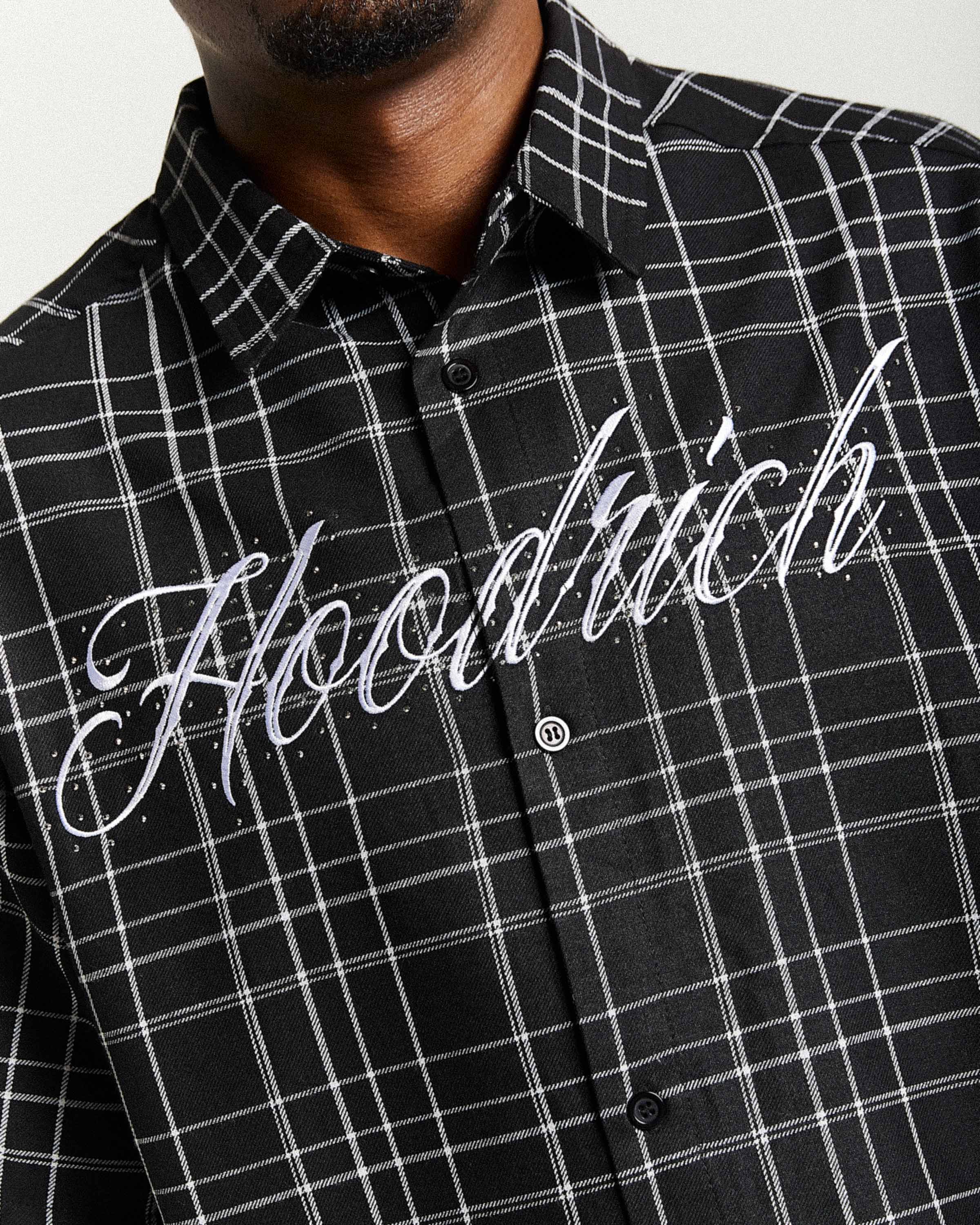 Rito Oversized Shirt - Black/White - Image 6