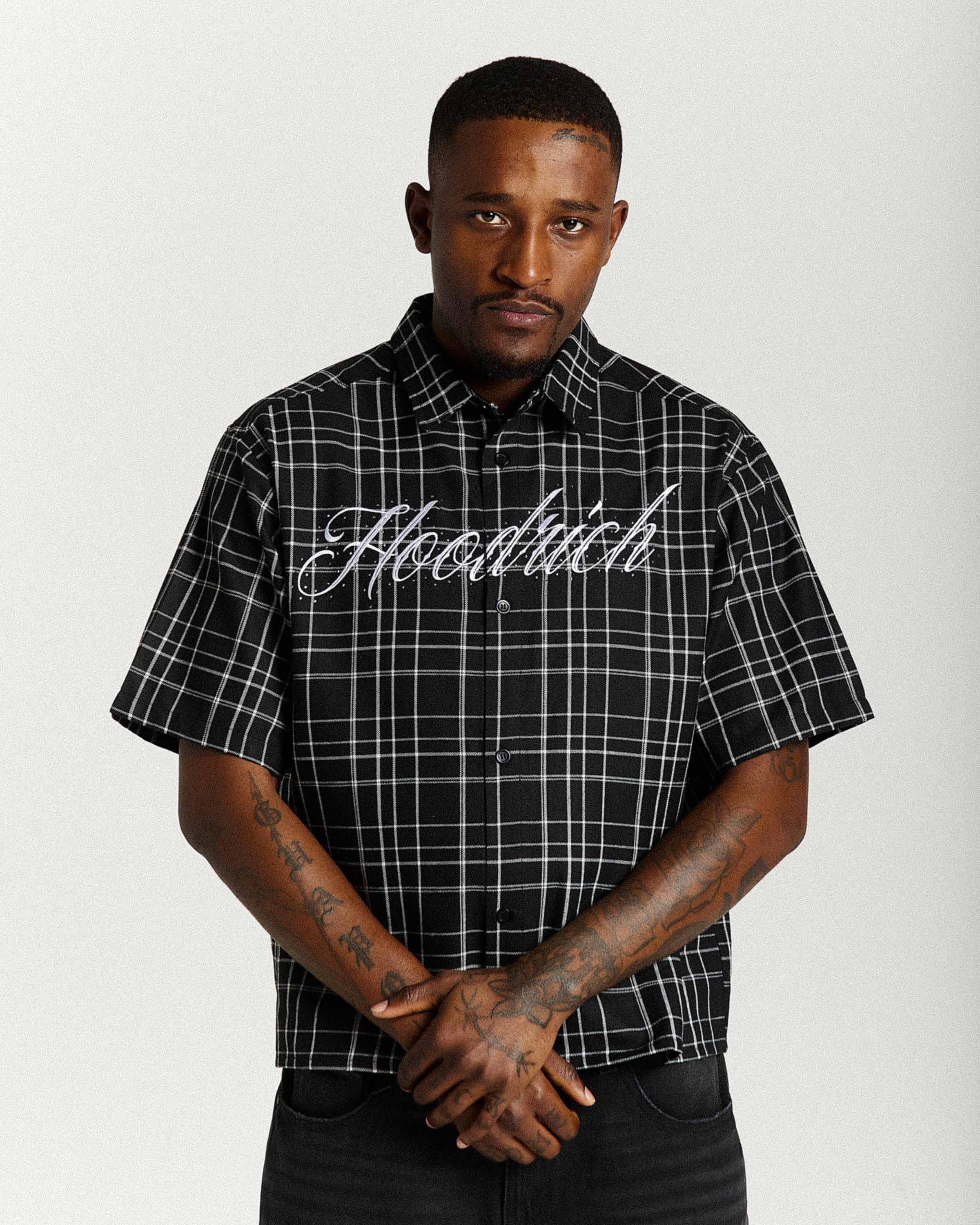 Rito Oversized Shirt - Black/White - Image 7
