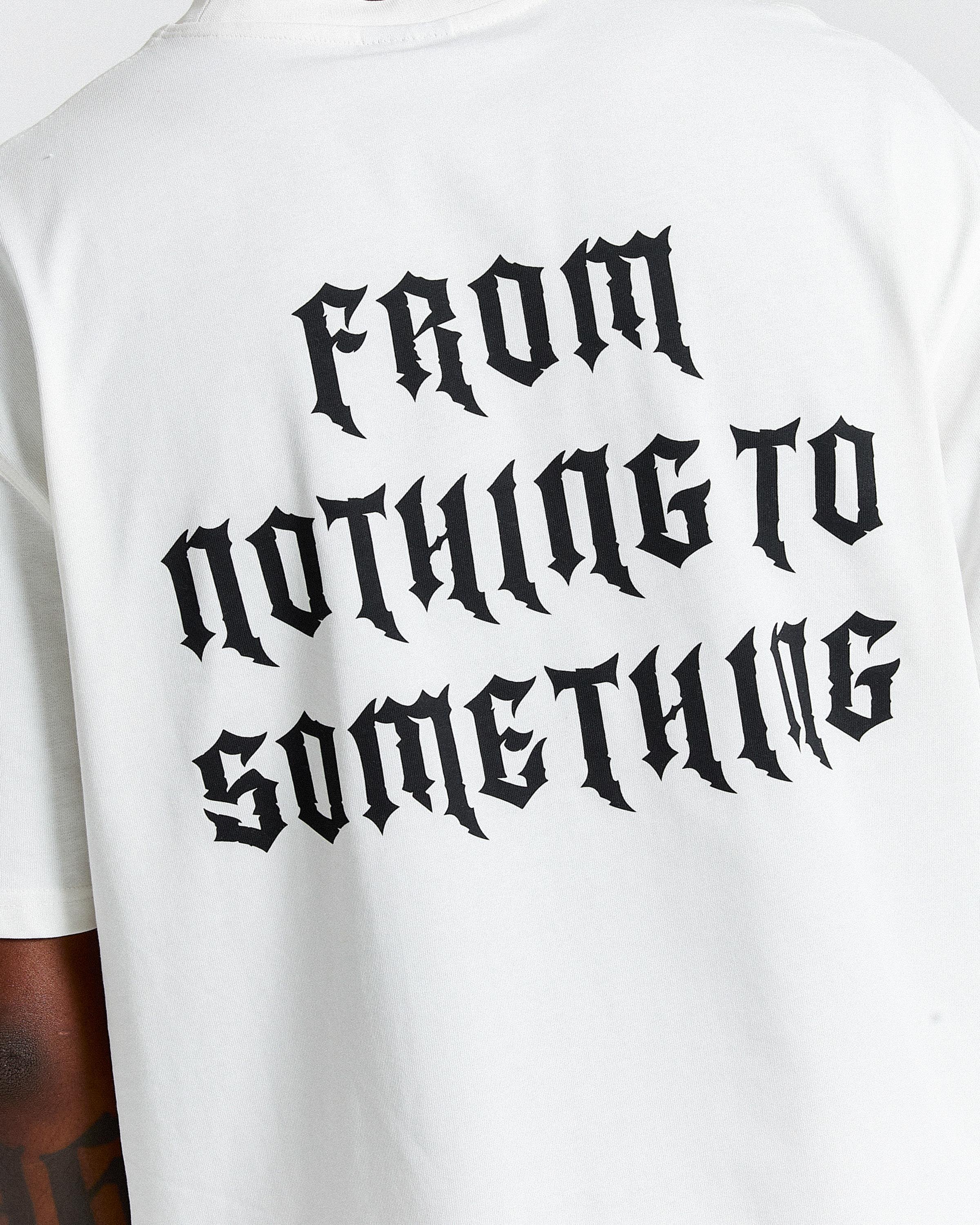 Ritual Oversized T-Shirt - White/Black - Image 5