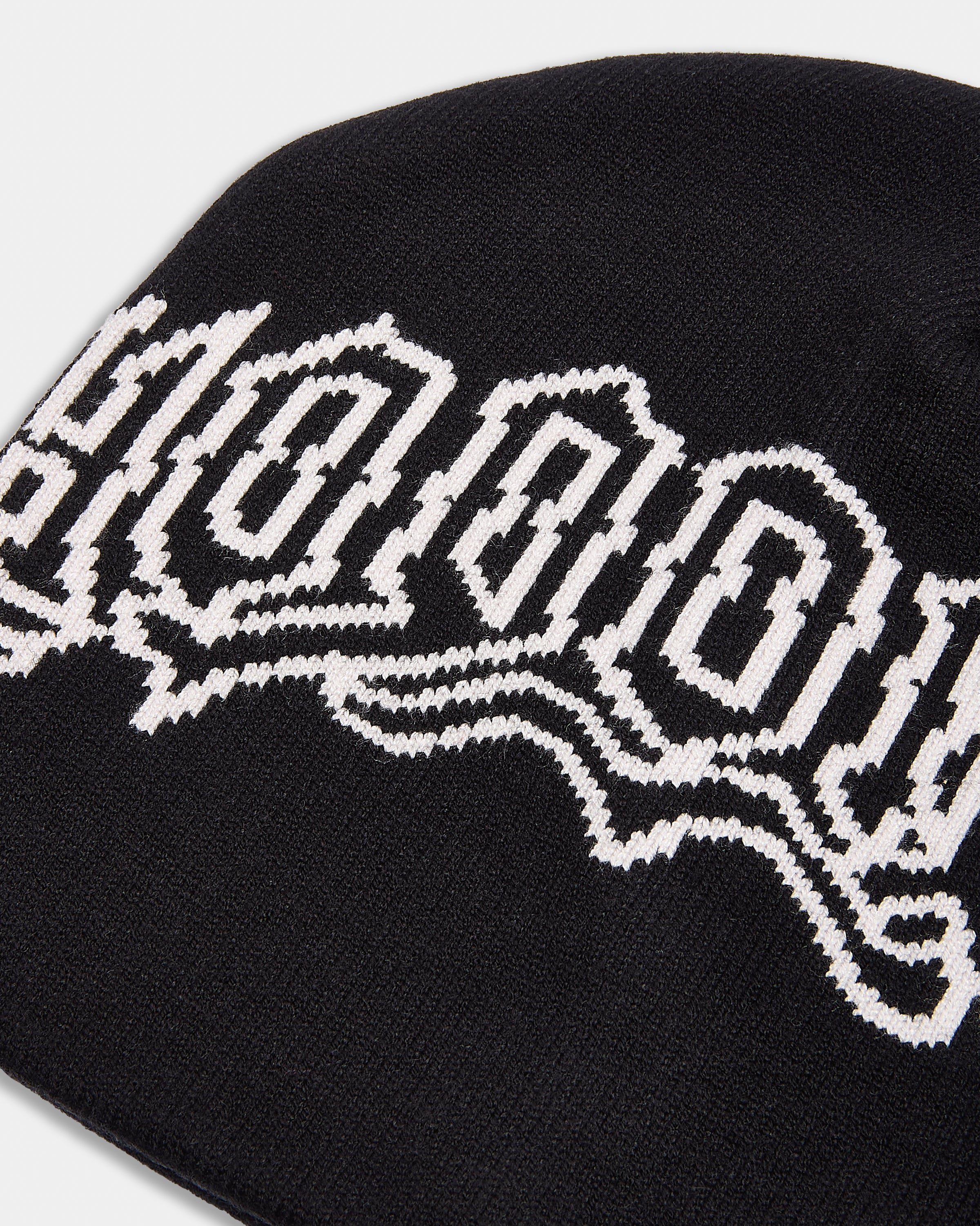 Ritual Knit Beanie - Black/White - Image 3