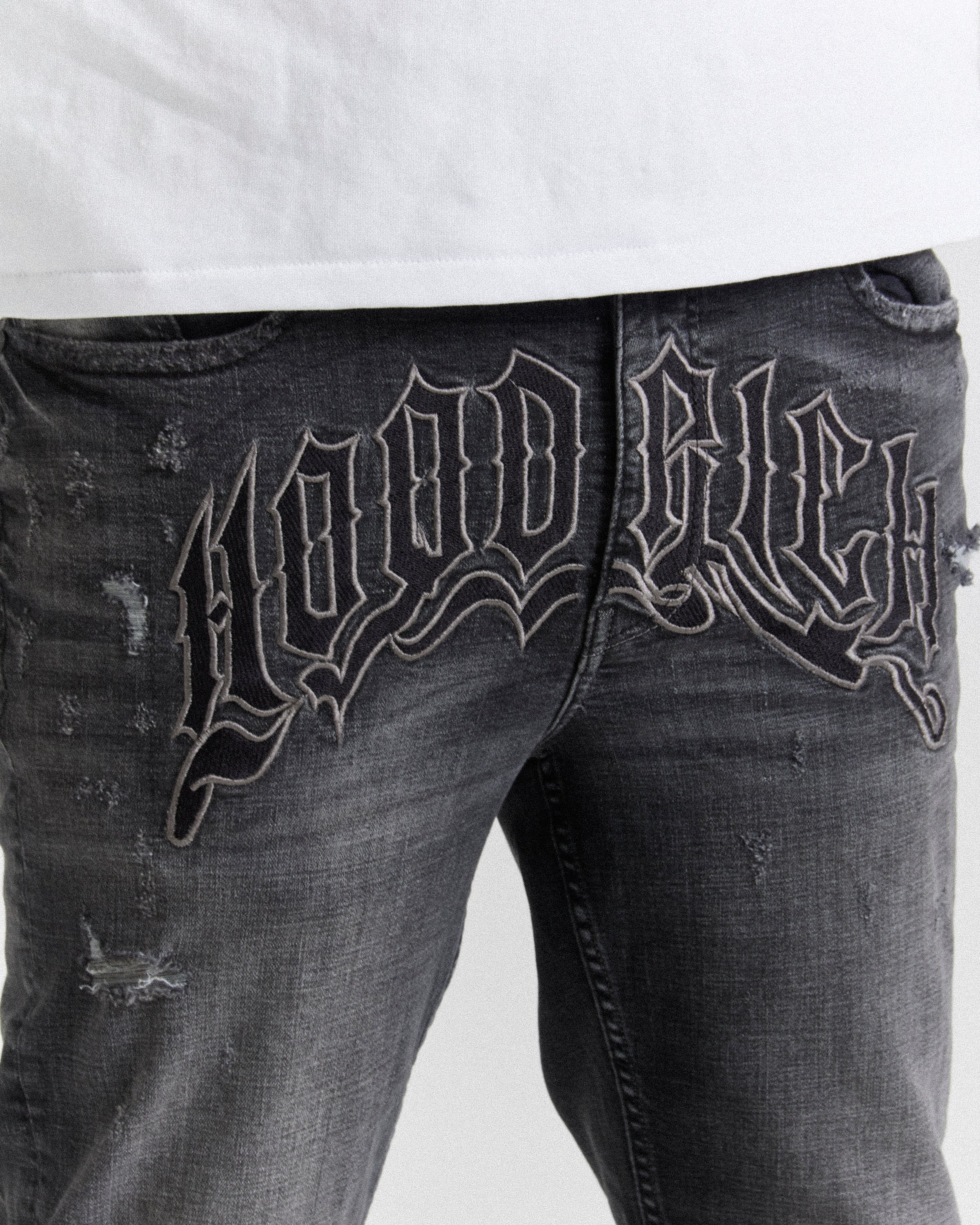 Ritual Jeans - Black/Grey - Image 4