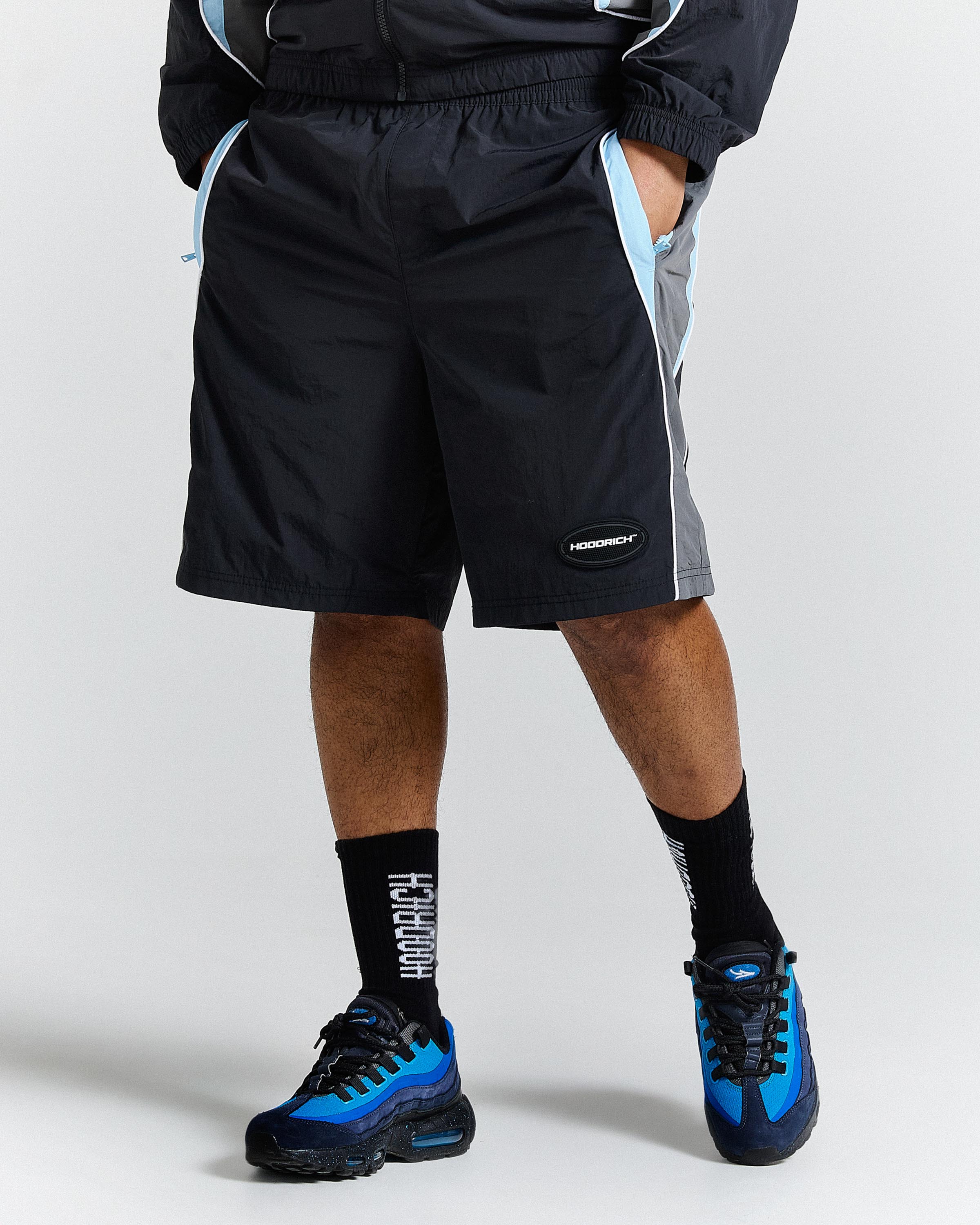 Ryder V2 Woven Shorts - Black/Grey/Blue