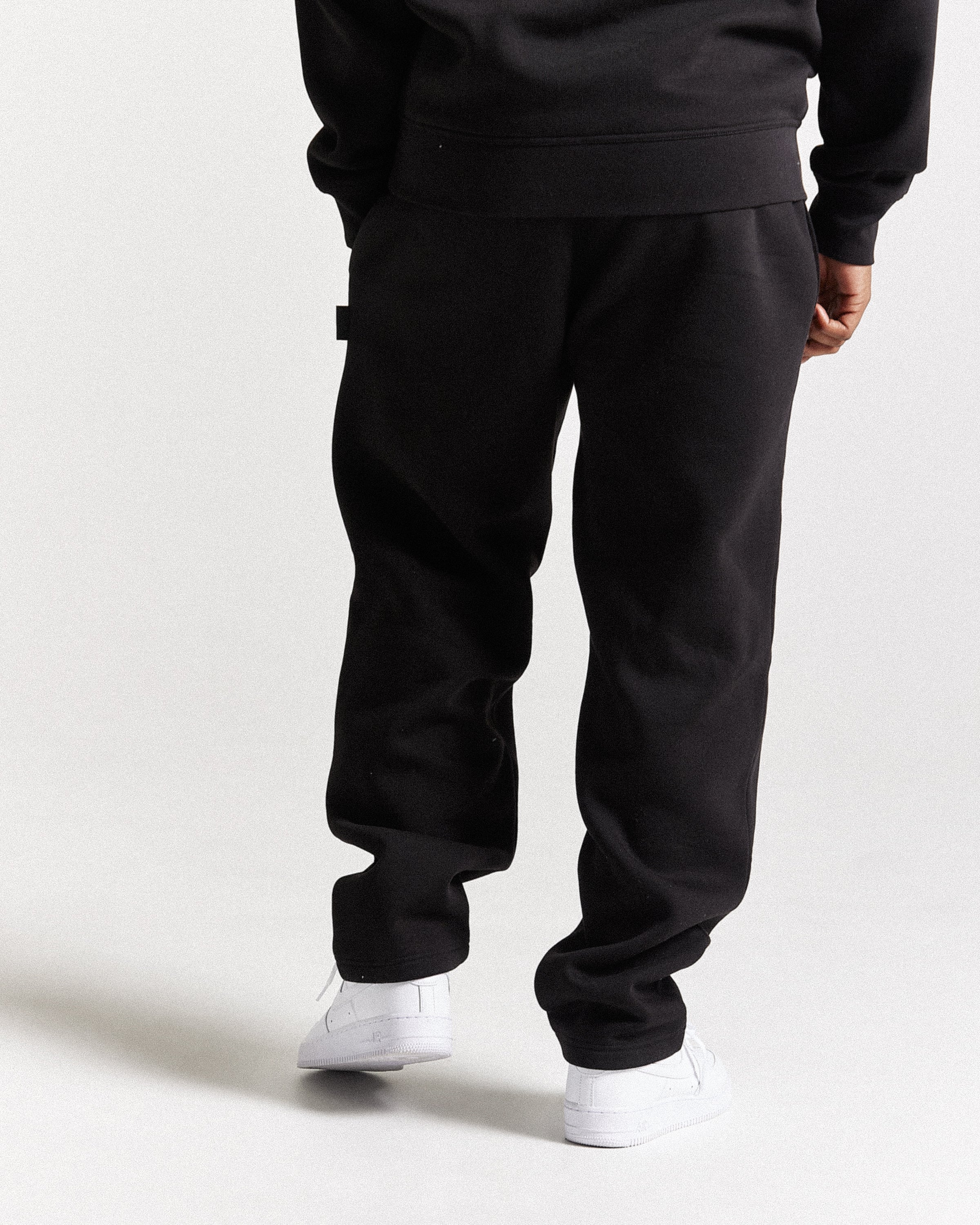 Script Oversized Jogger - Black/Gold - Image 5