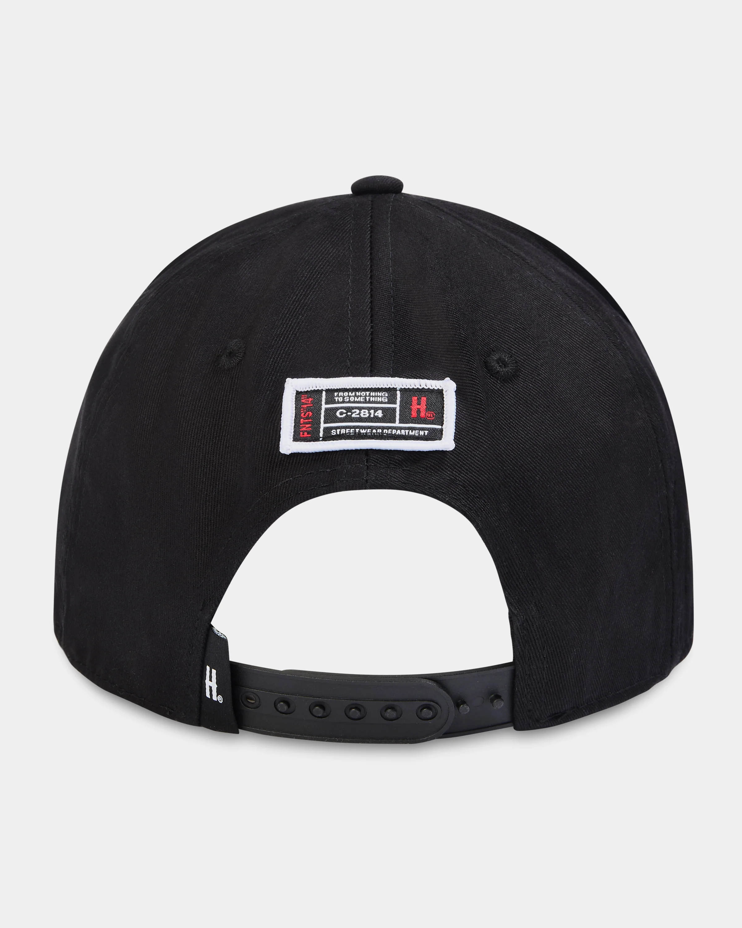 Scripture 5 Panel Cap - Black/Red/Grey - Image 4