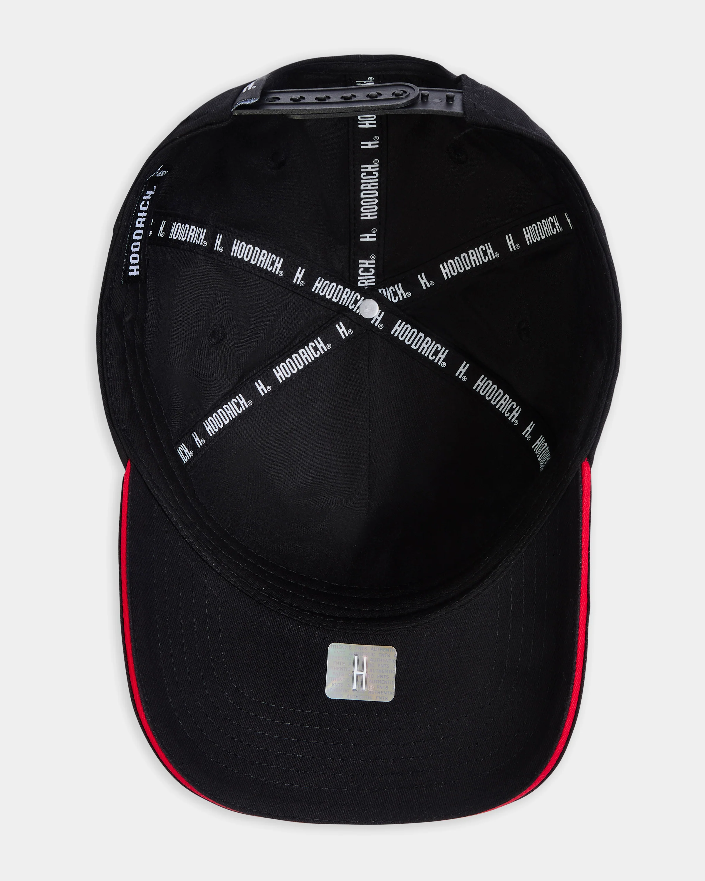 Scripture 5 Panel Cap - Black/Red/Grey - Image 5