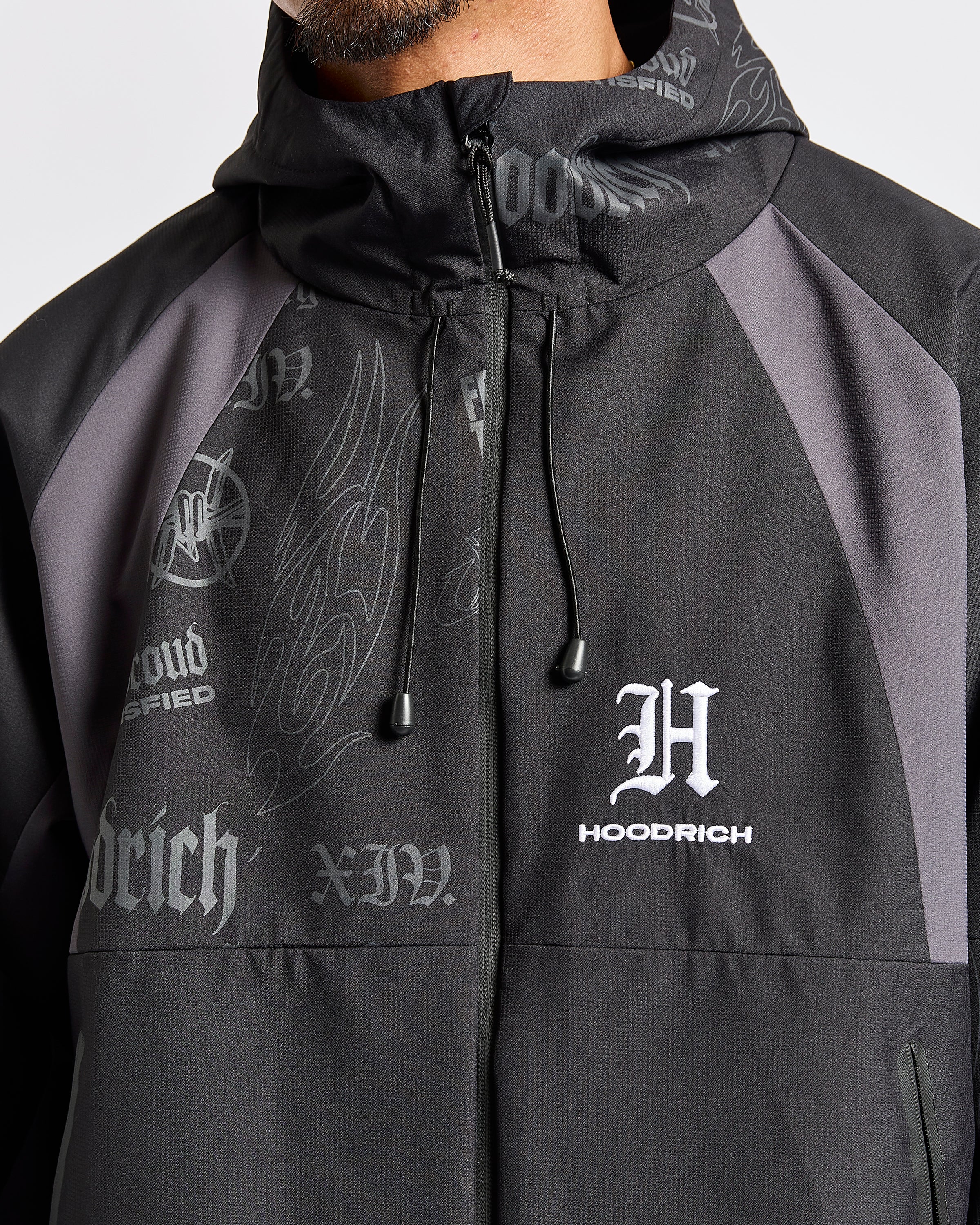 Chroma Shell Jacket - Black/White - Image 7