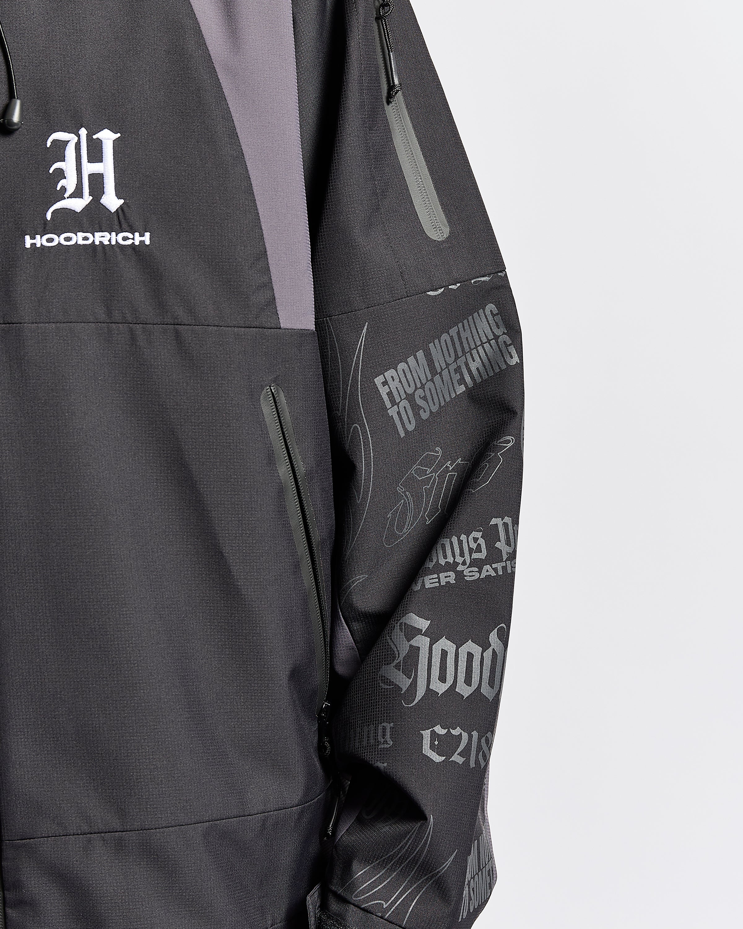 Chroma Shell Jacket - Black/White - Image 8