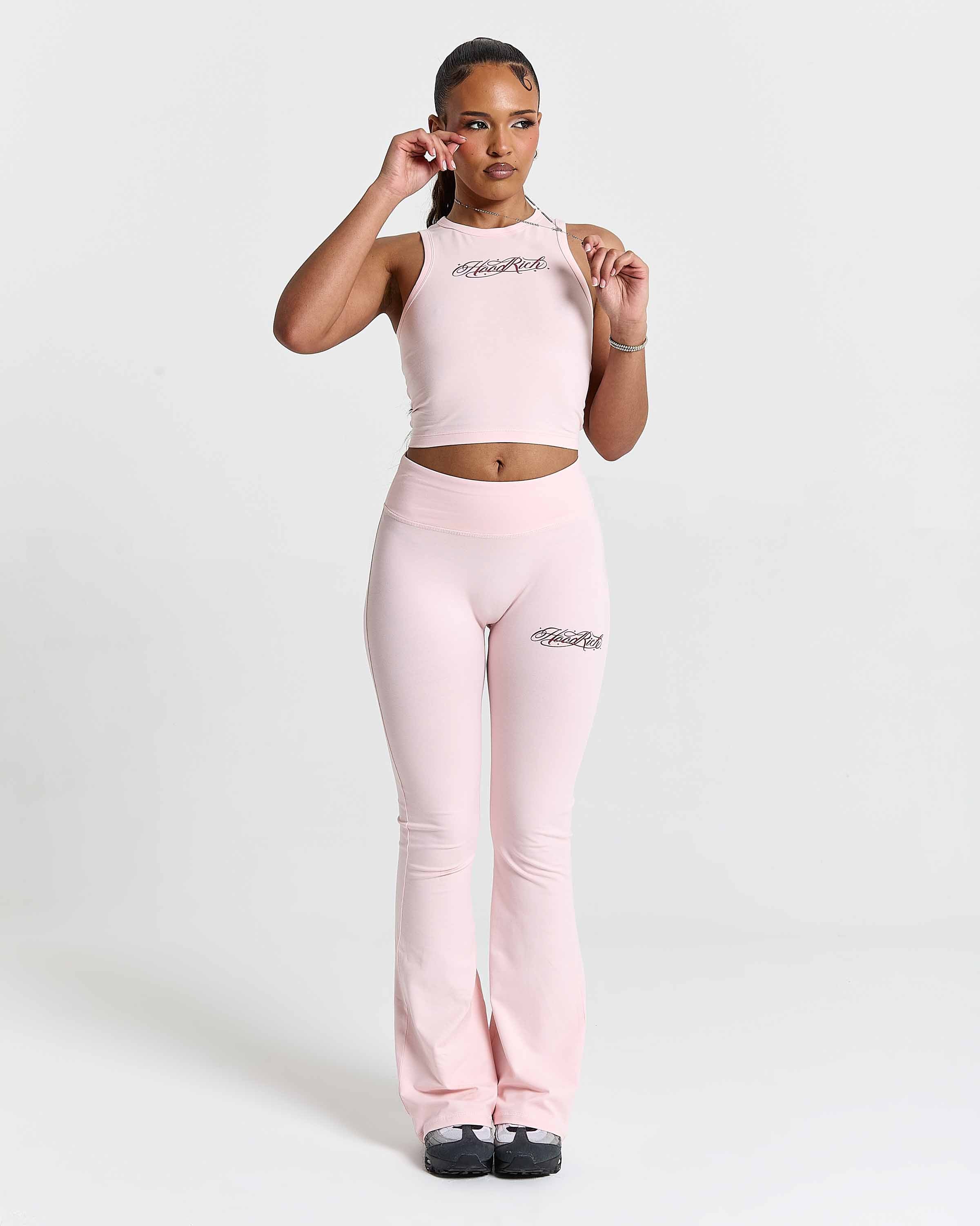 Solace Tie Back Racer Vest - Pink - Image 5