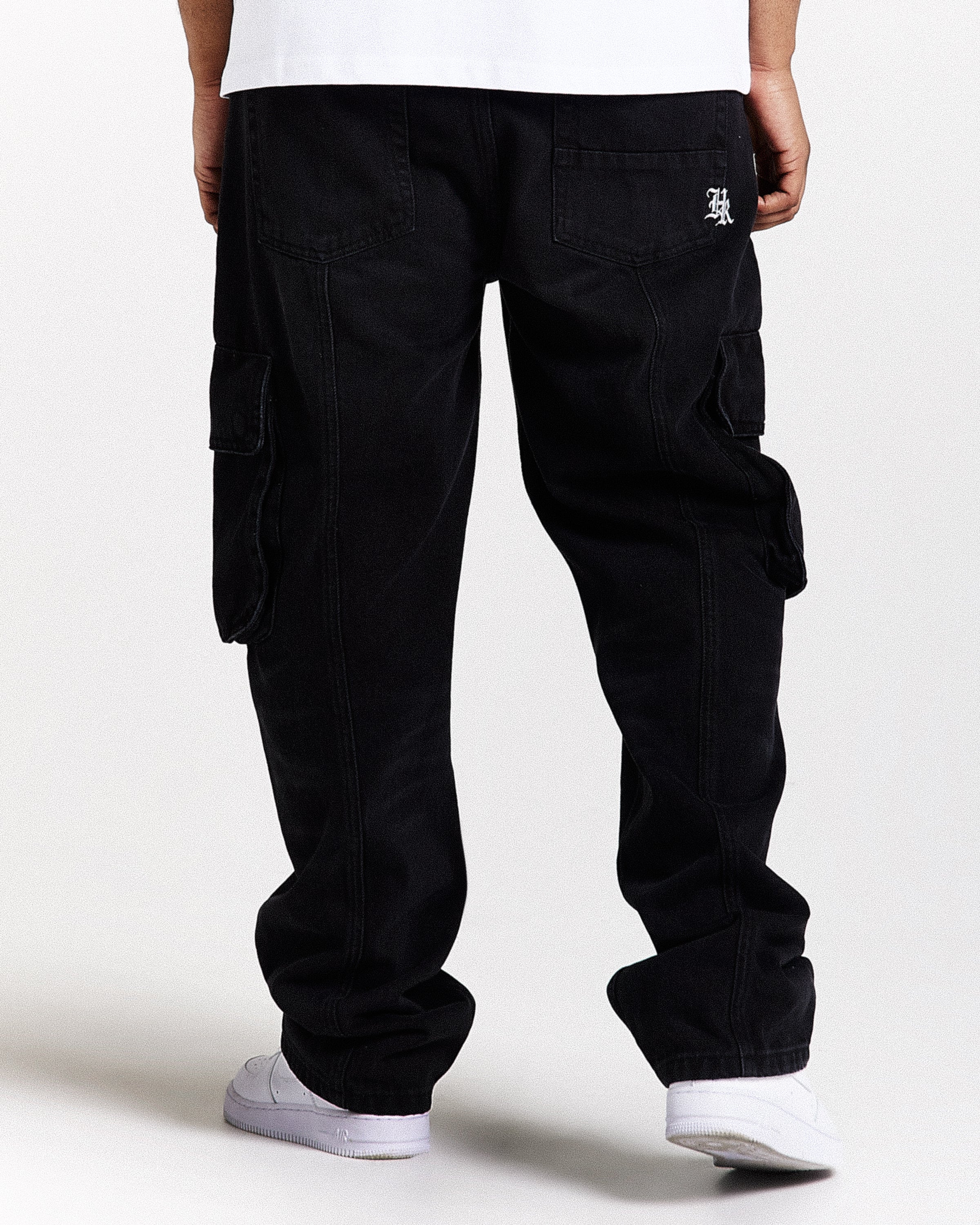 Spectral Denim Jeans - Washed Black - Image 3