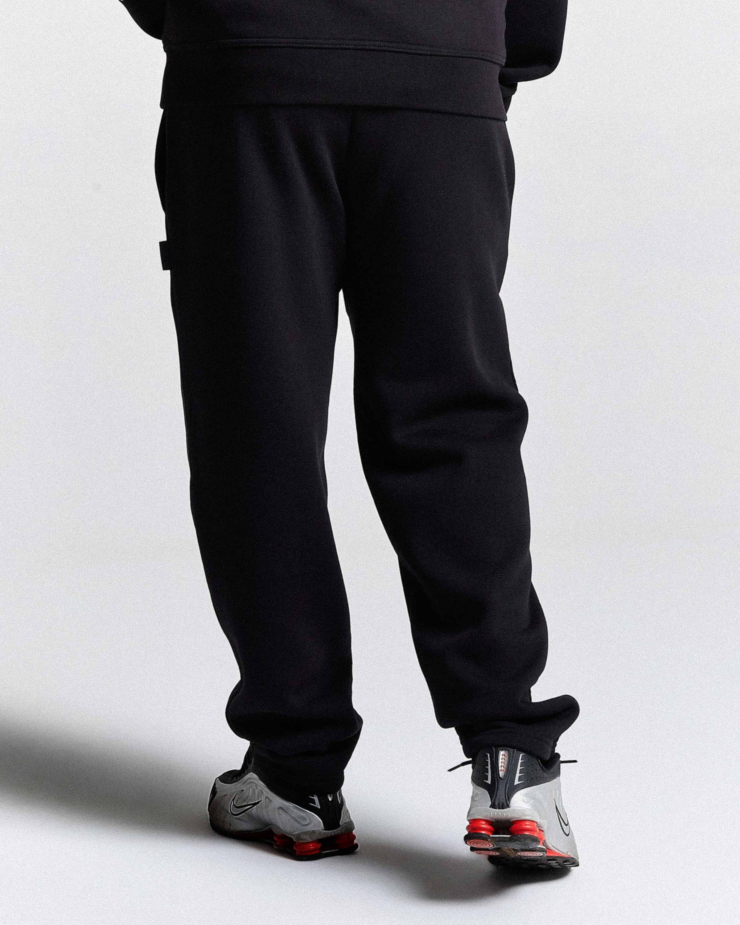 Spectral Oversized Joggers - Black/White - Image 2