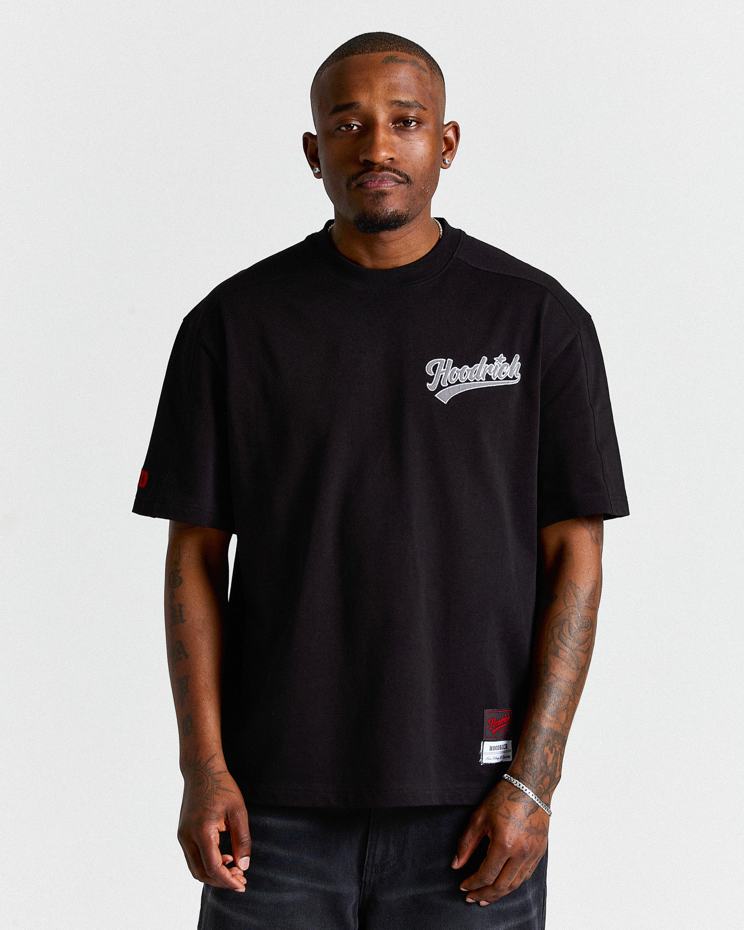 Stade Oversized T-Shirt - Black/White