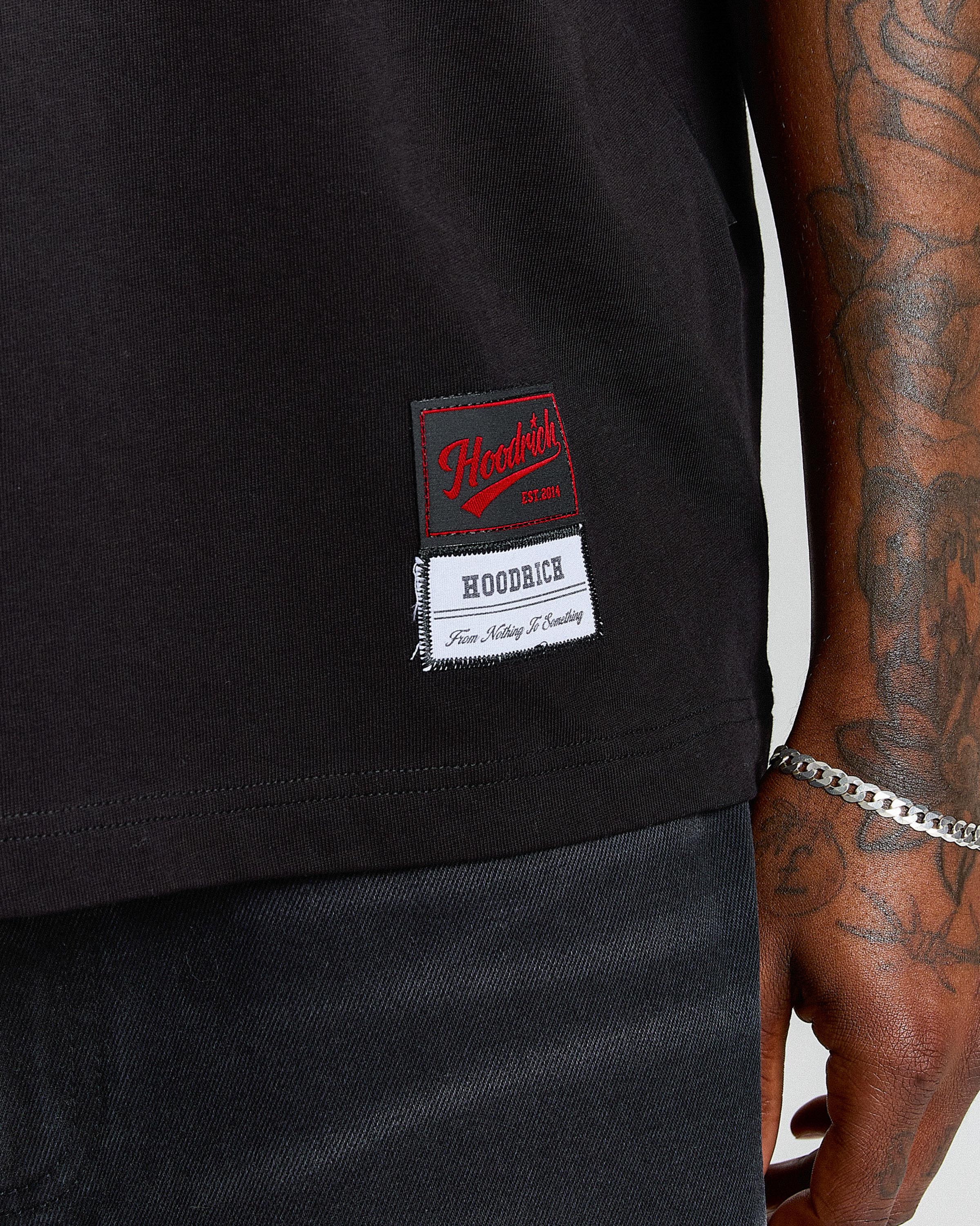 Stade Oversized T-Shirt - Black/White - Image 6