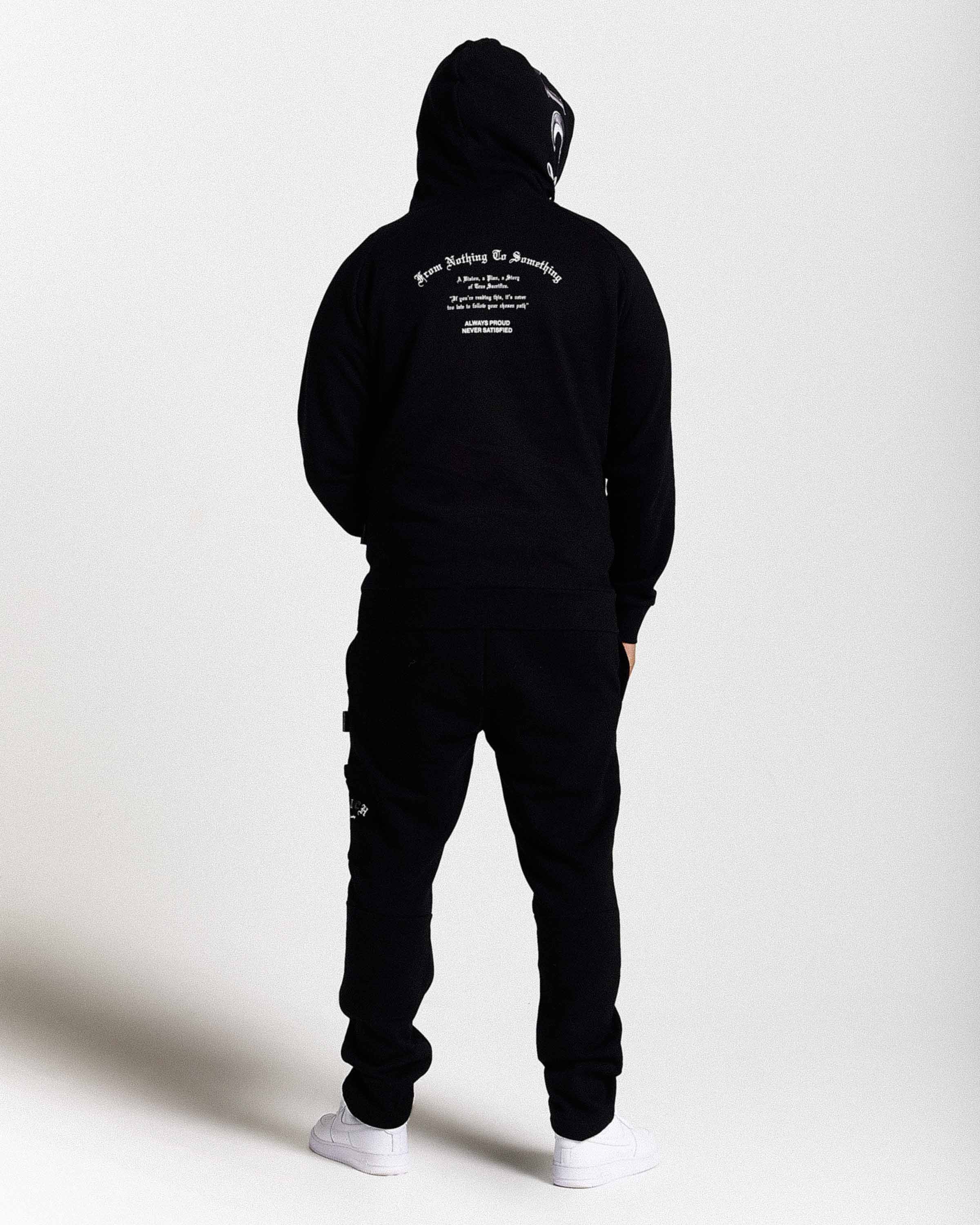 Stature Joggers - Black/White/Grey - Image 4